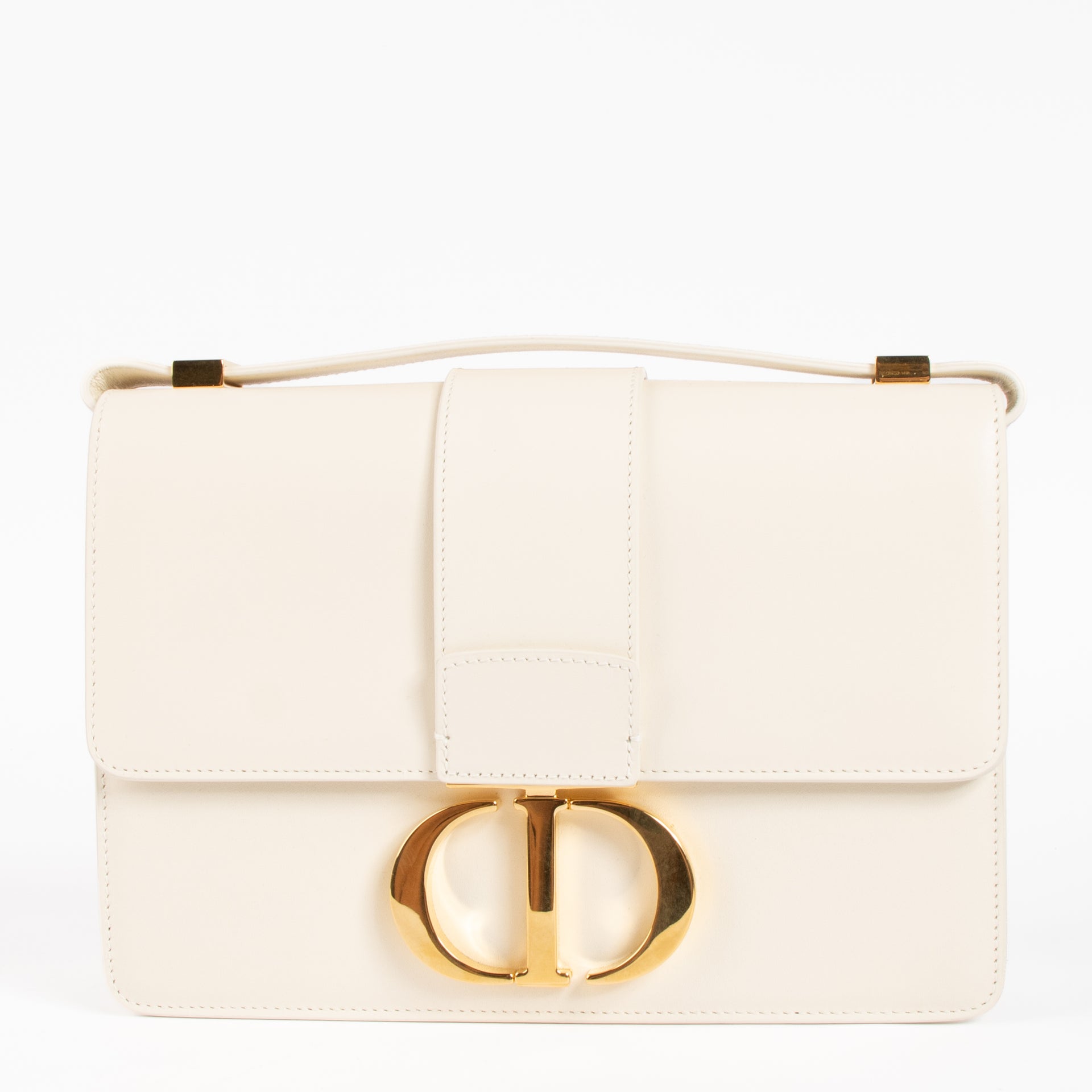 Christian Dior Latte Calfskin 30 Montaigne Bag