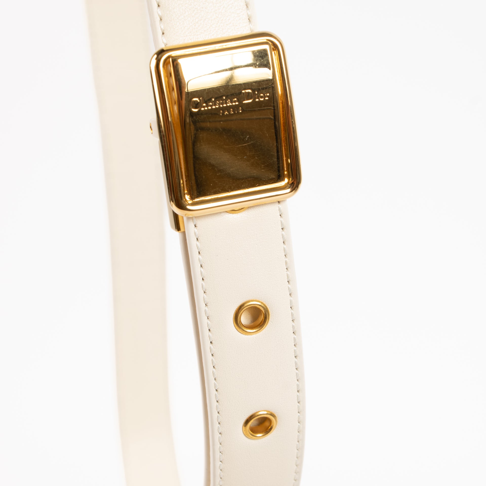 Christian Dior Latte Calfskin 30 Montaigne Bag
