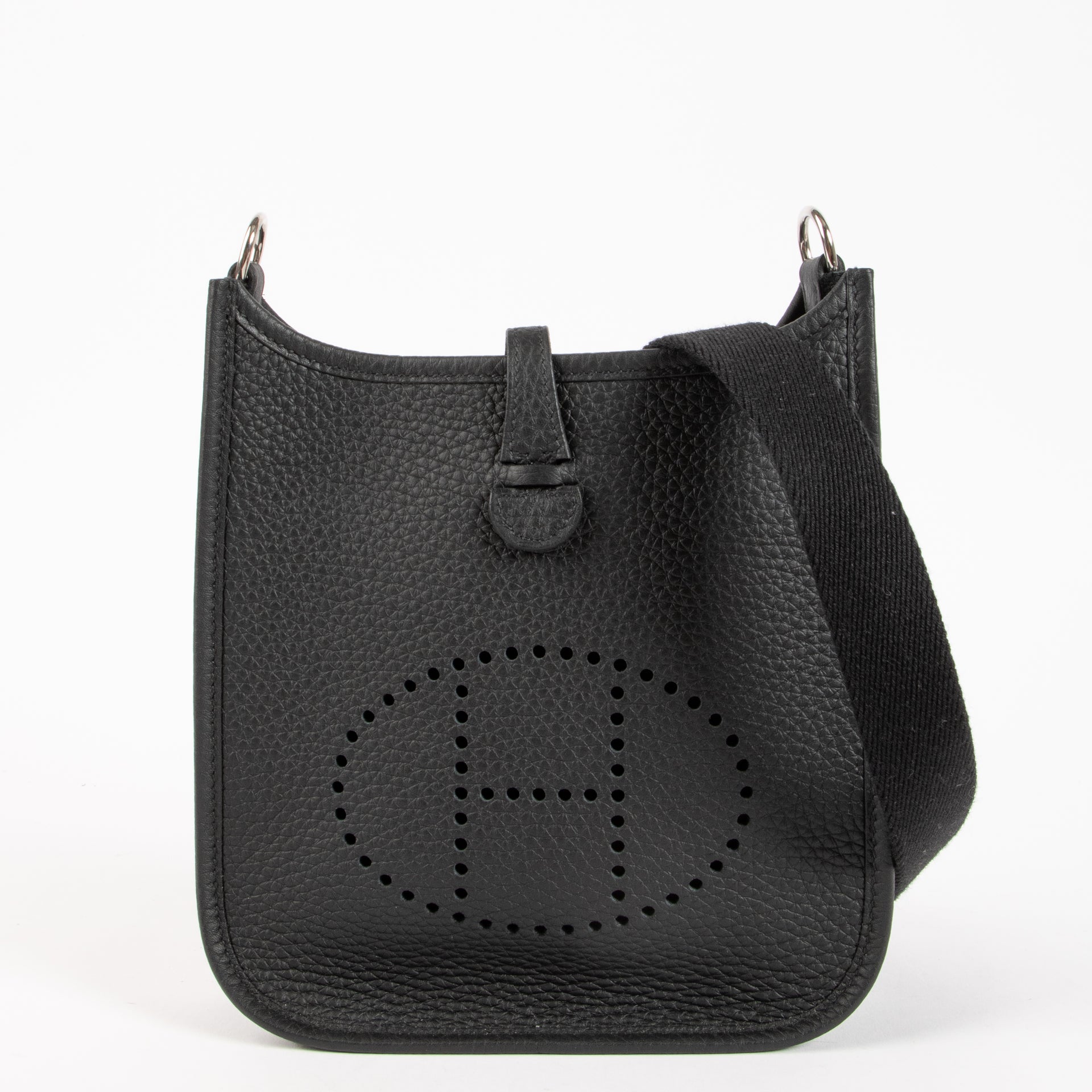 Hermès Evelyne 16 Black Clemence PHW