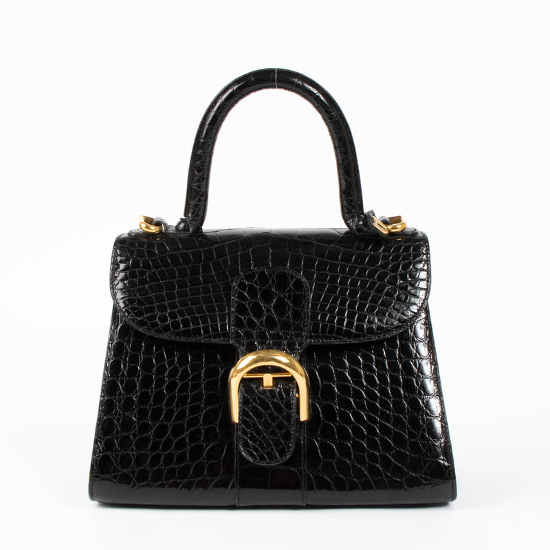 Delvaux Brillant PM Krokodillenleren Tas