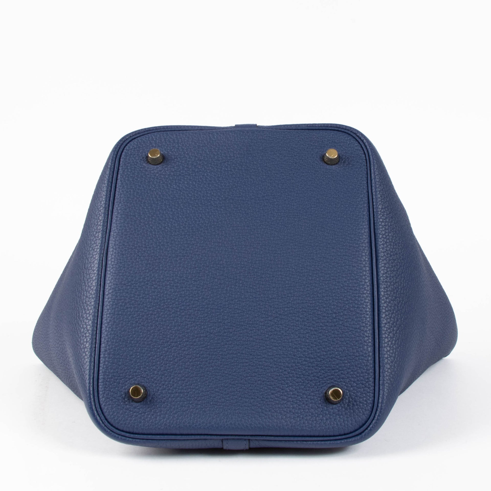 Hermès Picotin Lock 22 Bleu Agate Clemence GHW