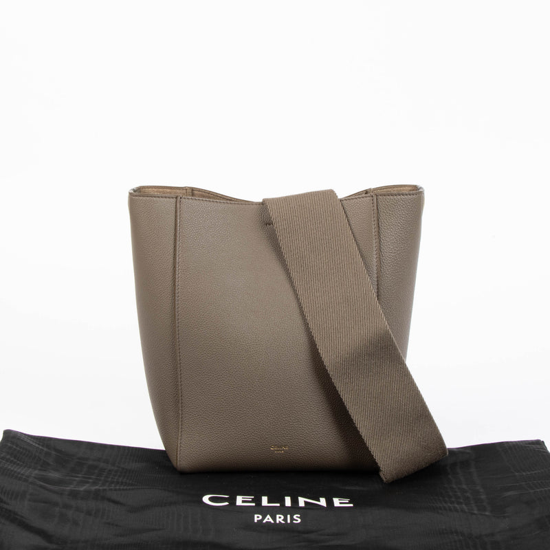 Celine Taupe Seau Bag