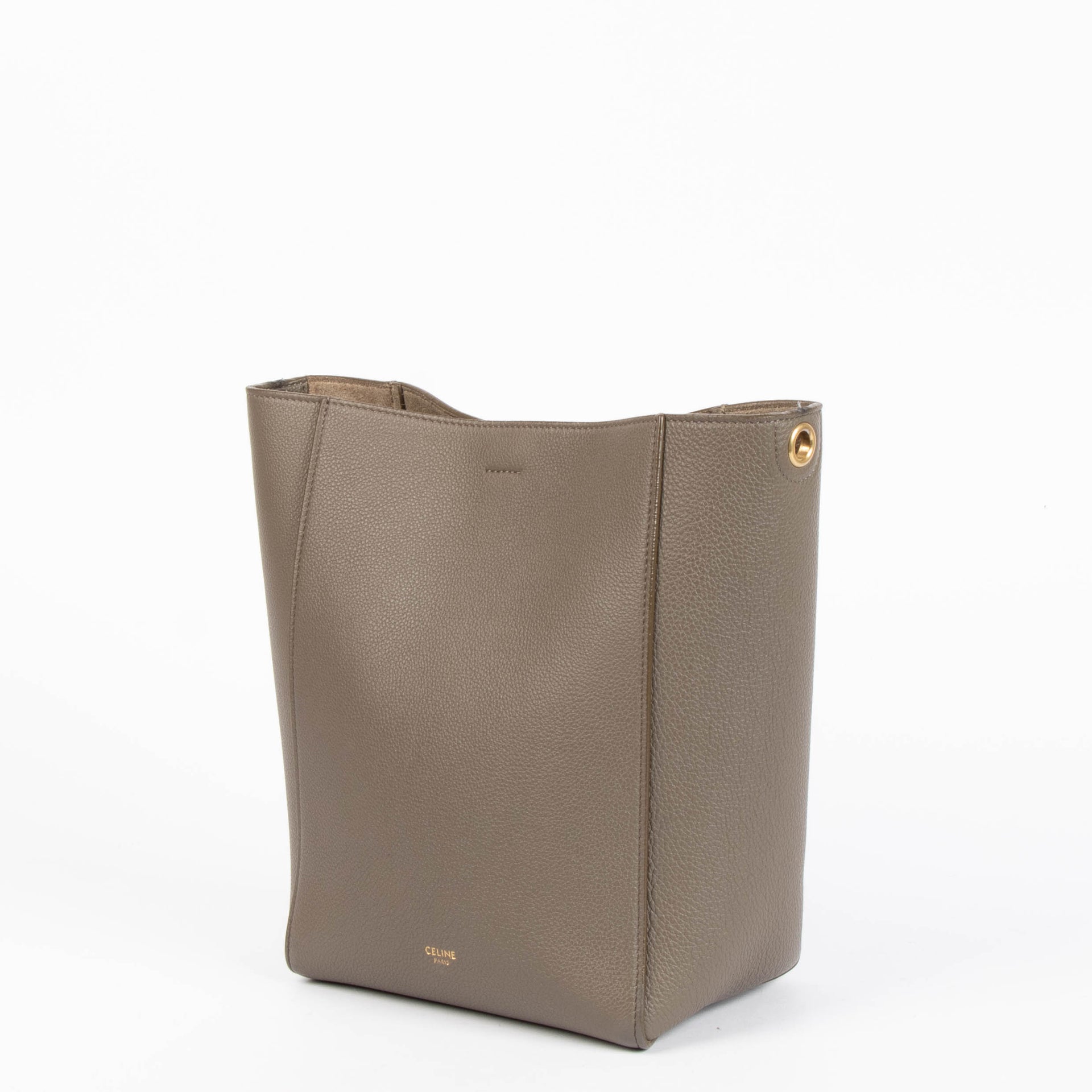Celine Taupe Seau Bag