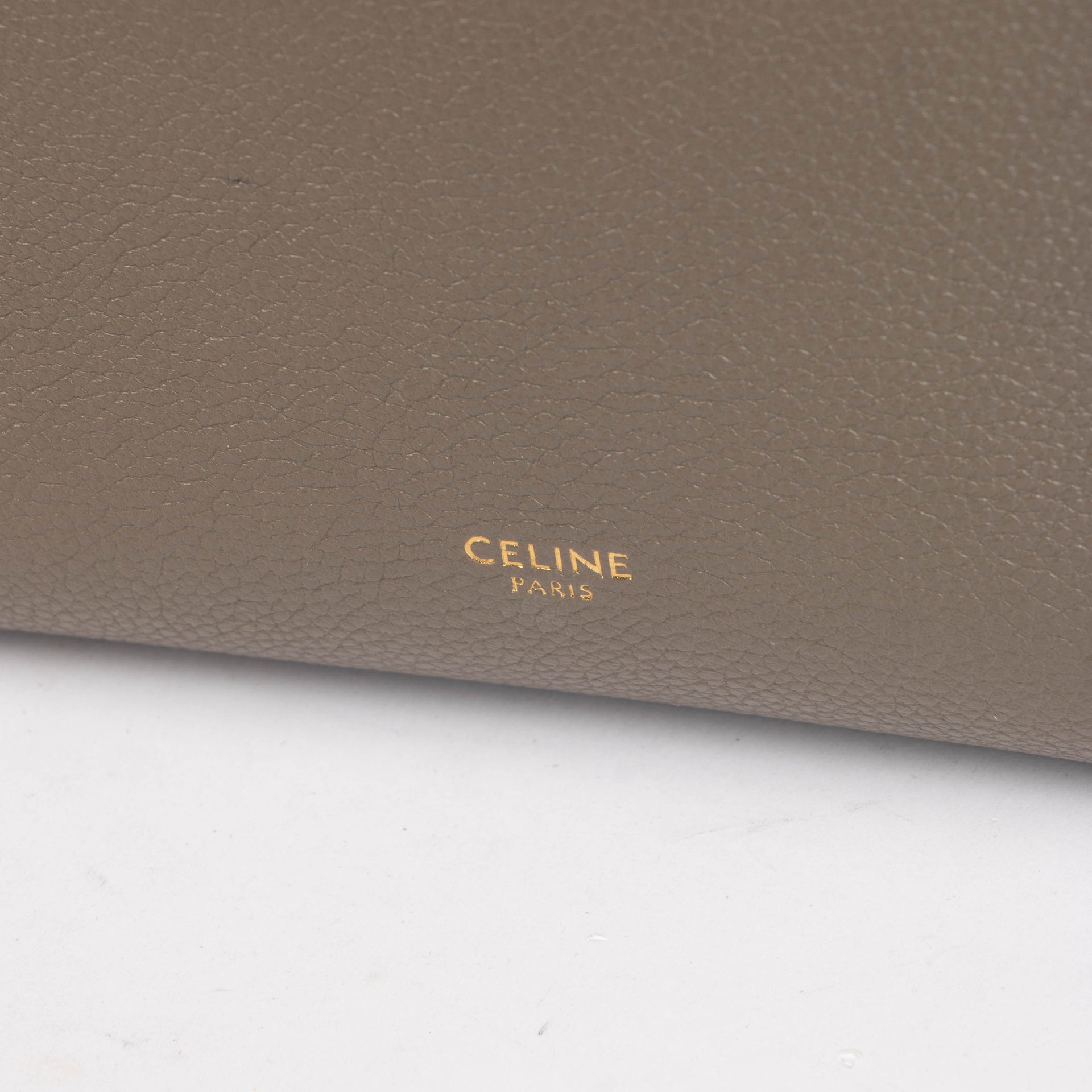 Celine Taupe Seau Bag