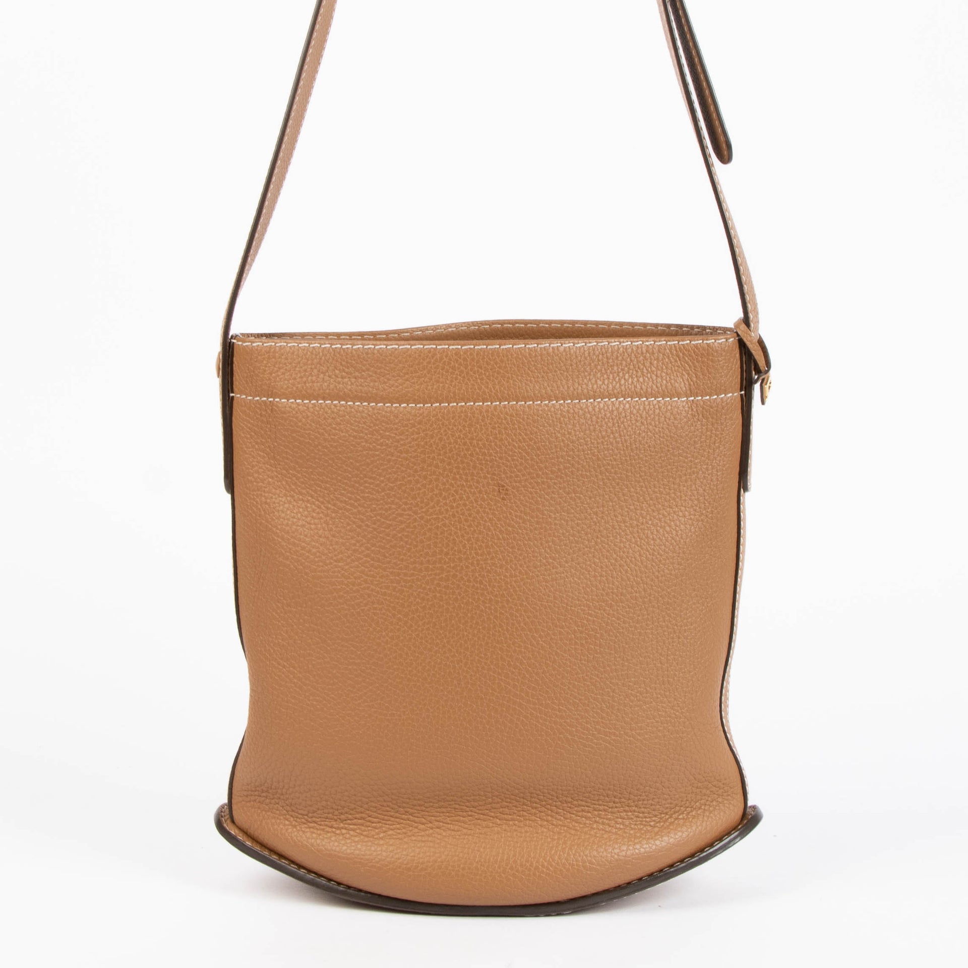 Delvaux Vegetal Taurillon Soft Pin Daily Surpiqué Bag