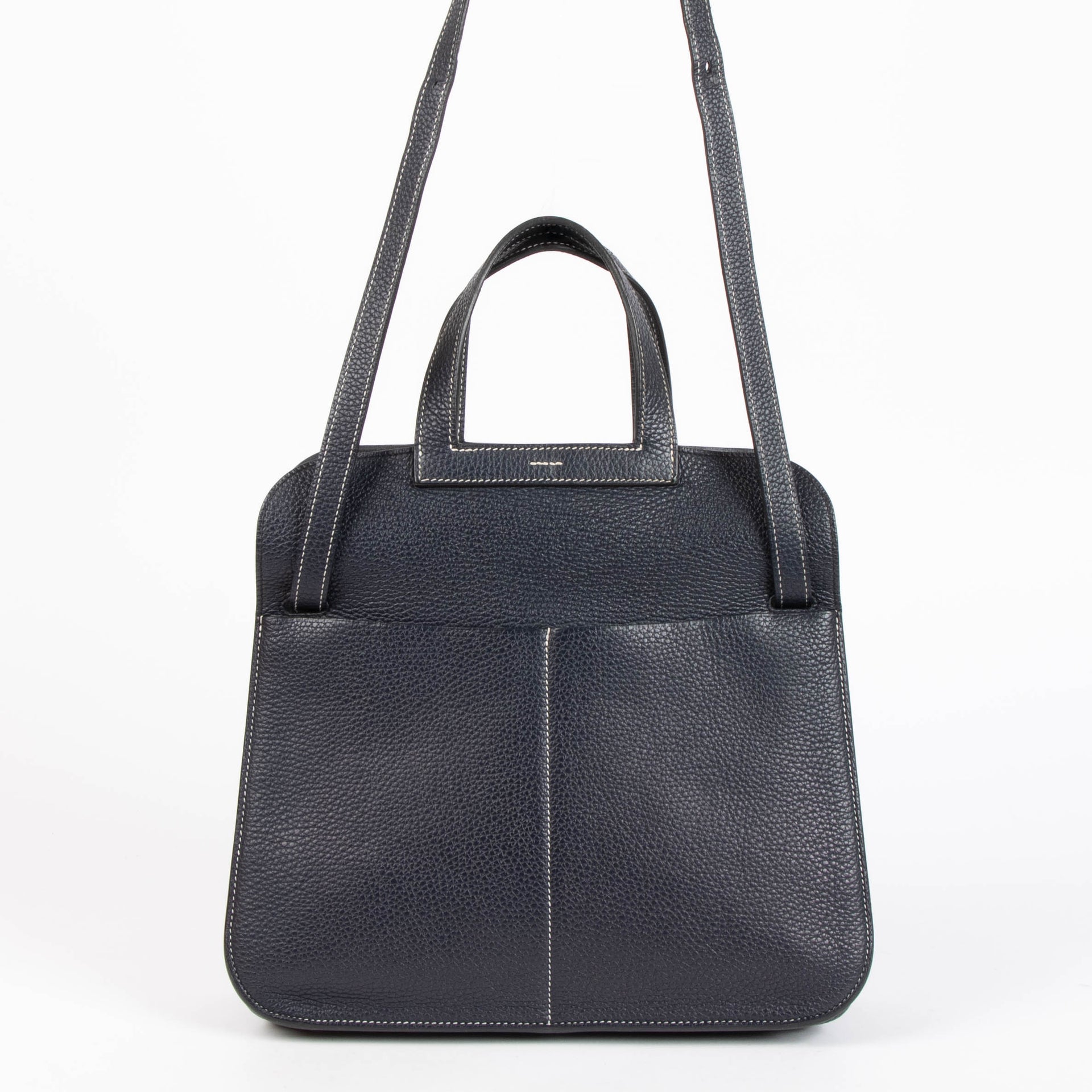 Hermes Halzan 31 Bleu Nuit Clemence PHW