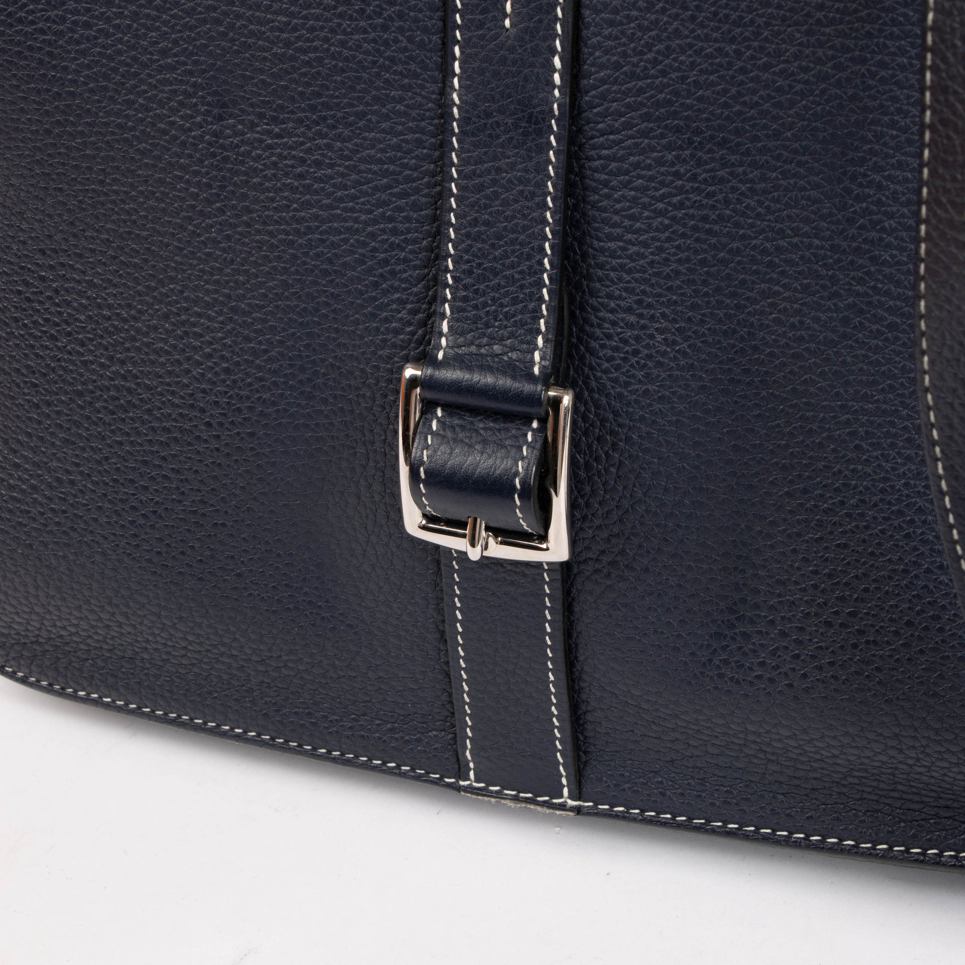 Hermes Halzan 31 Bleu Nuit Clemence PHW