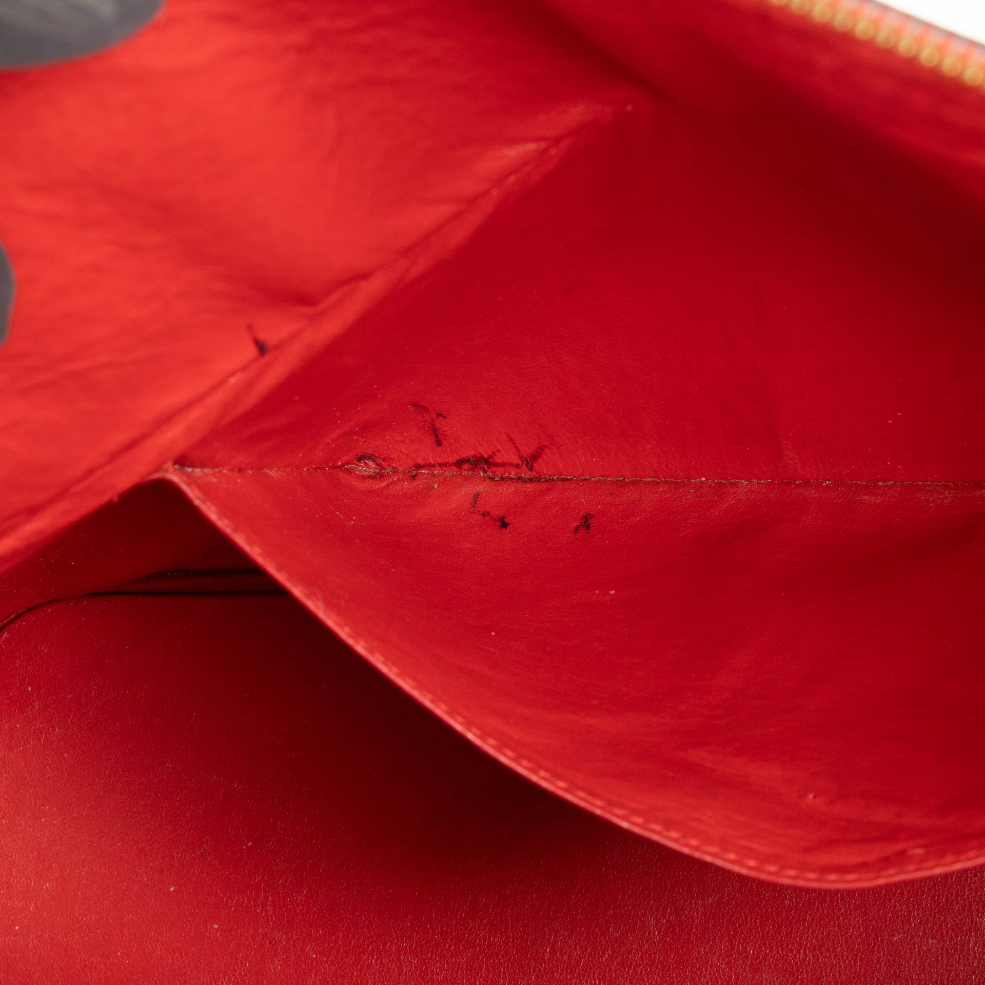 Hermes Vintage Bolide 35 Rouge Vif Courchevel GHW