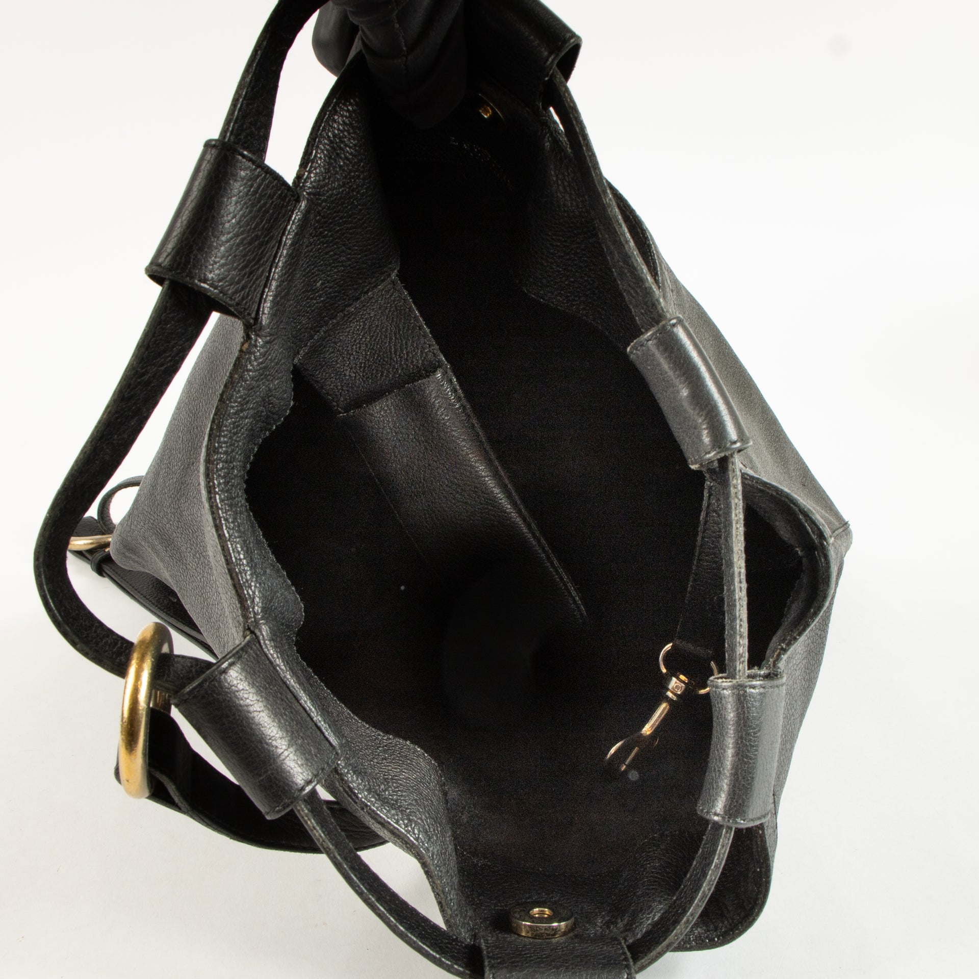 Delvaux Black Vintage Shoulder Bag