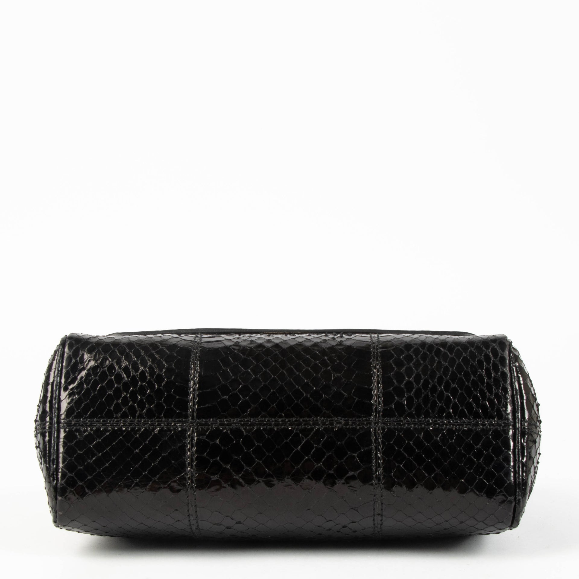 Dolce & Gabbana Black Alligator/Python Mini Sicily Bag