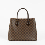 Shop the authentic Louis Vuitton Damier Ebene Kensington Top Handle Bag second hand on Labellov.com