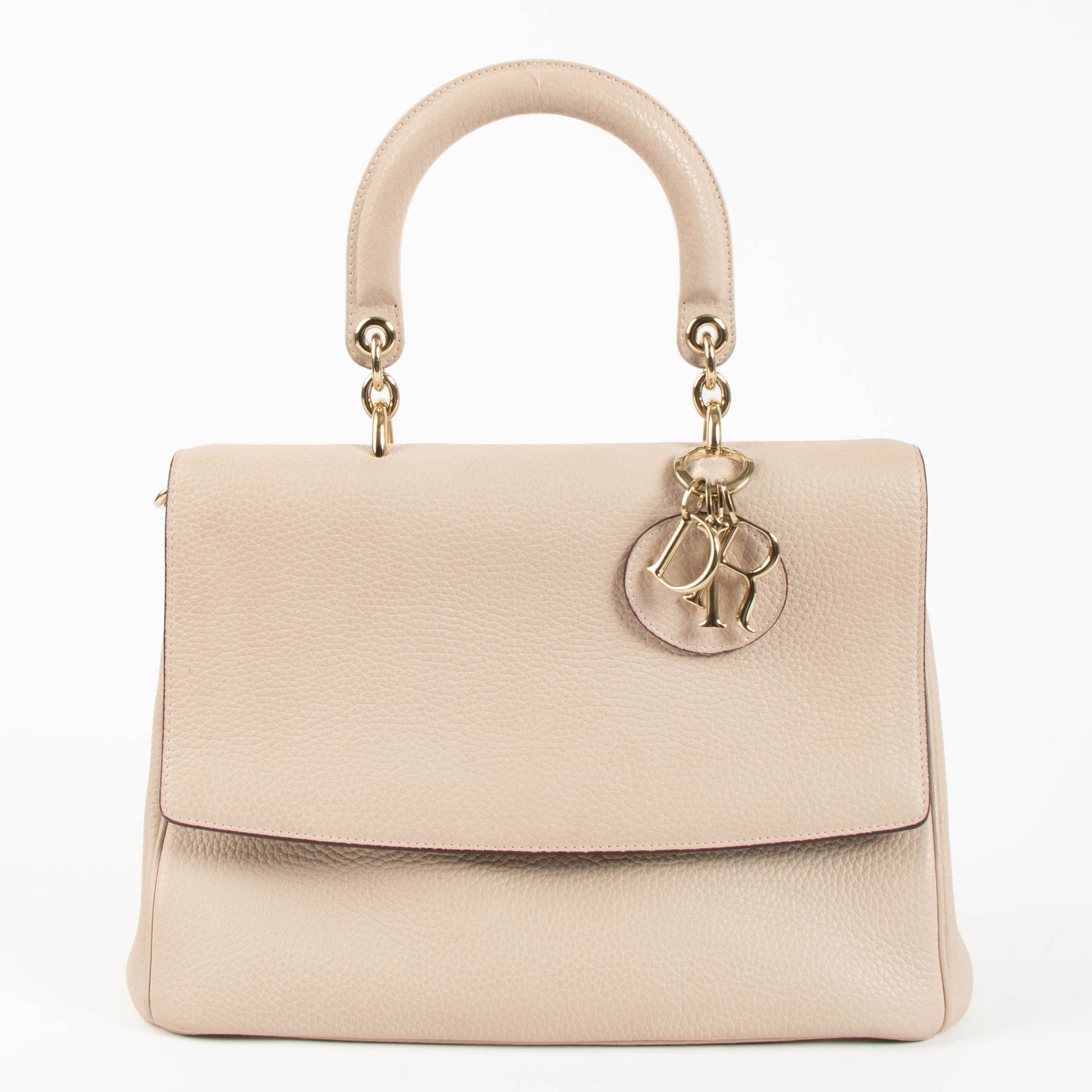 Christian Dior Pink Calfskin Medium BeDior bag