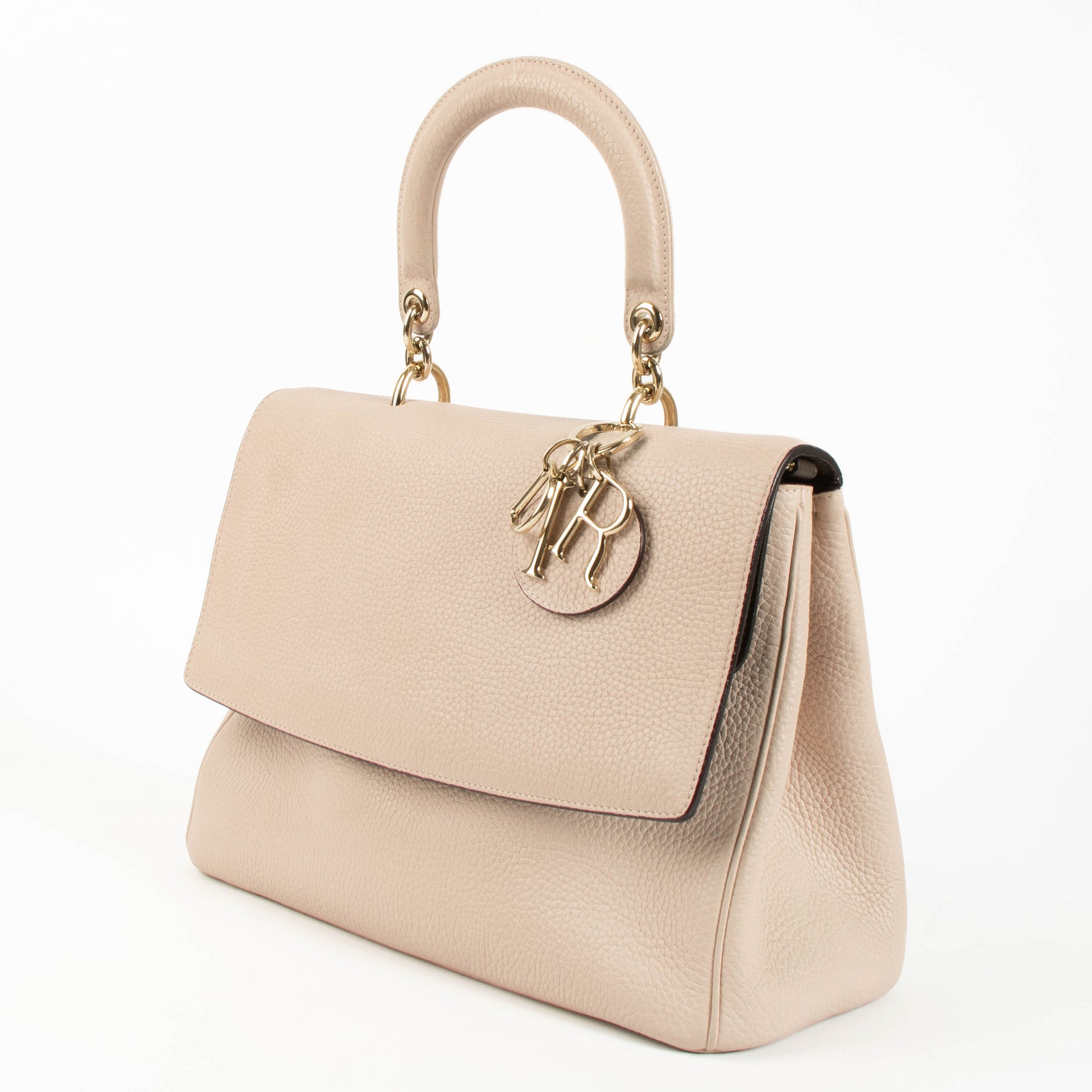 Christian Dior Pink Calfskin Medium BeDior bag
