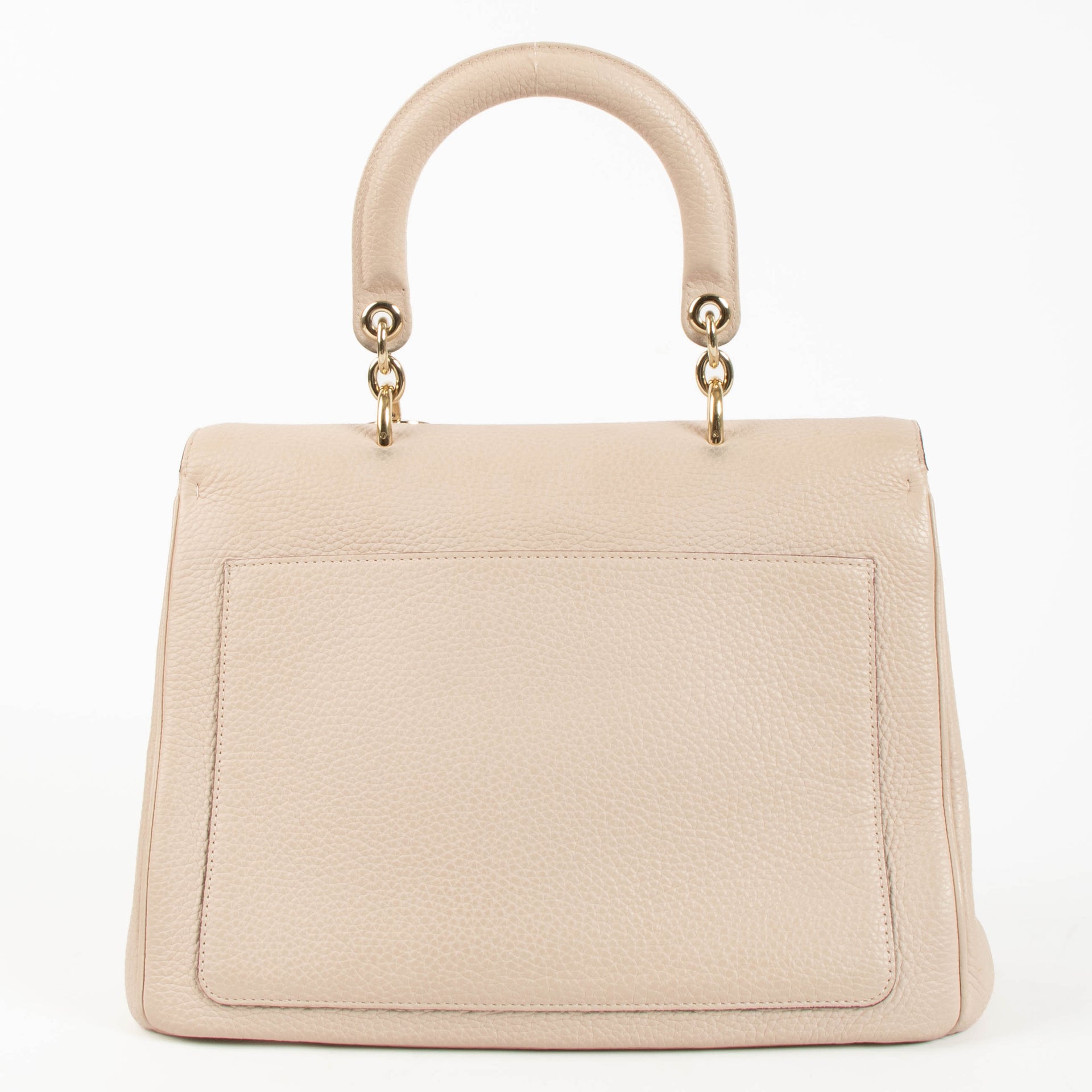Christian Dior Pink Calfskin Medium BeDior bag