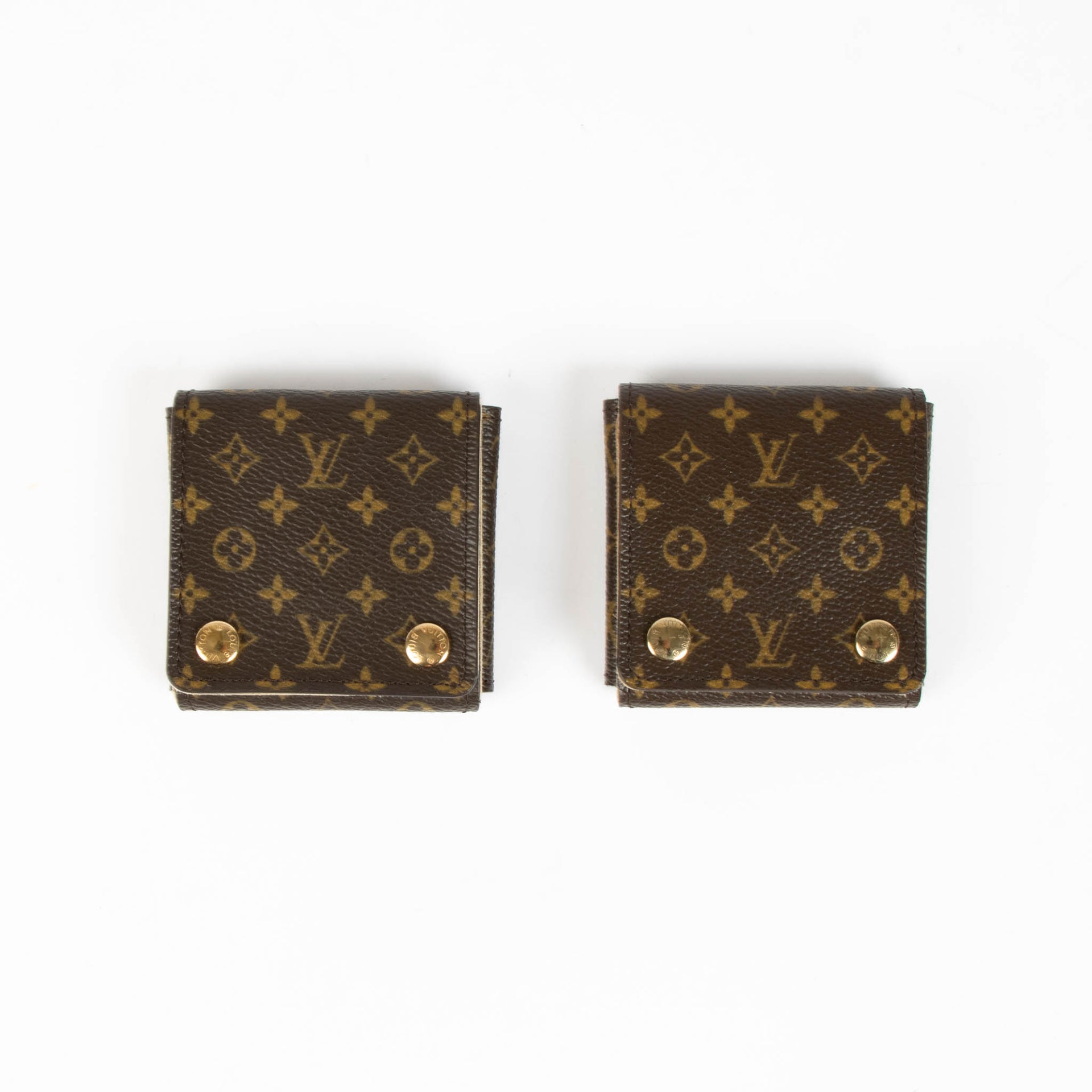 Louis Vuitton Set van 2 Monogram Sieradenetuis