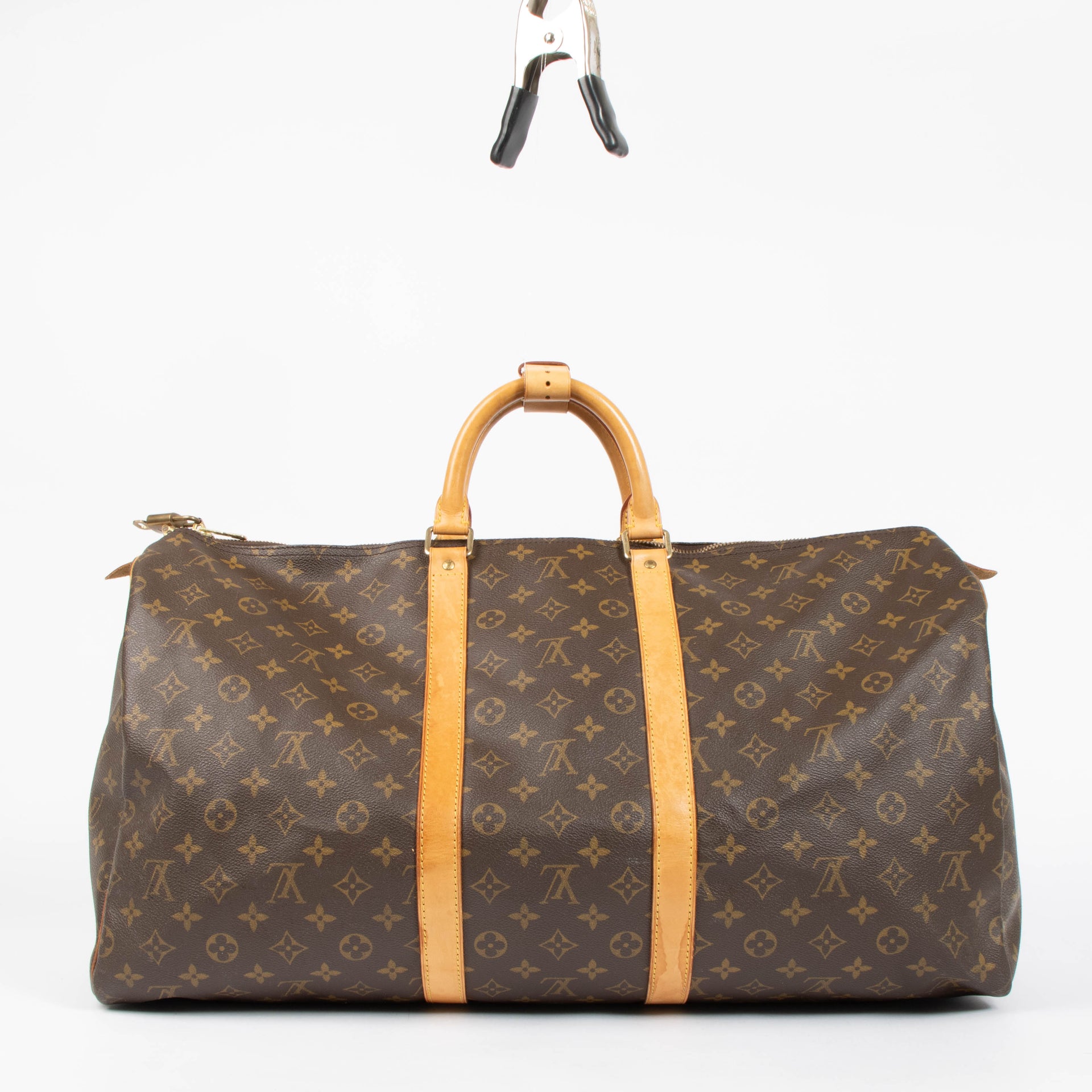 Shop this authentic louis vuitton monogram Keepall 55  pre-loved on Labellov.com