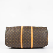 Shop this authentic louis vuitton monogram Keepall 55  pre-loved on Labellov.com