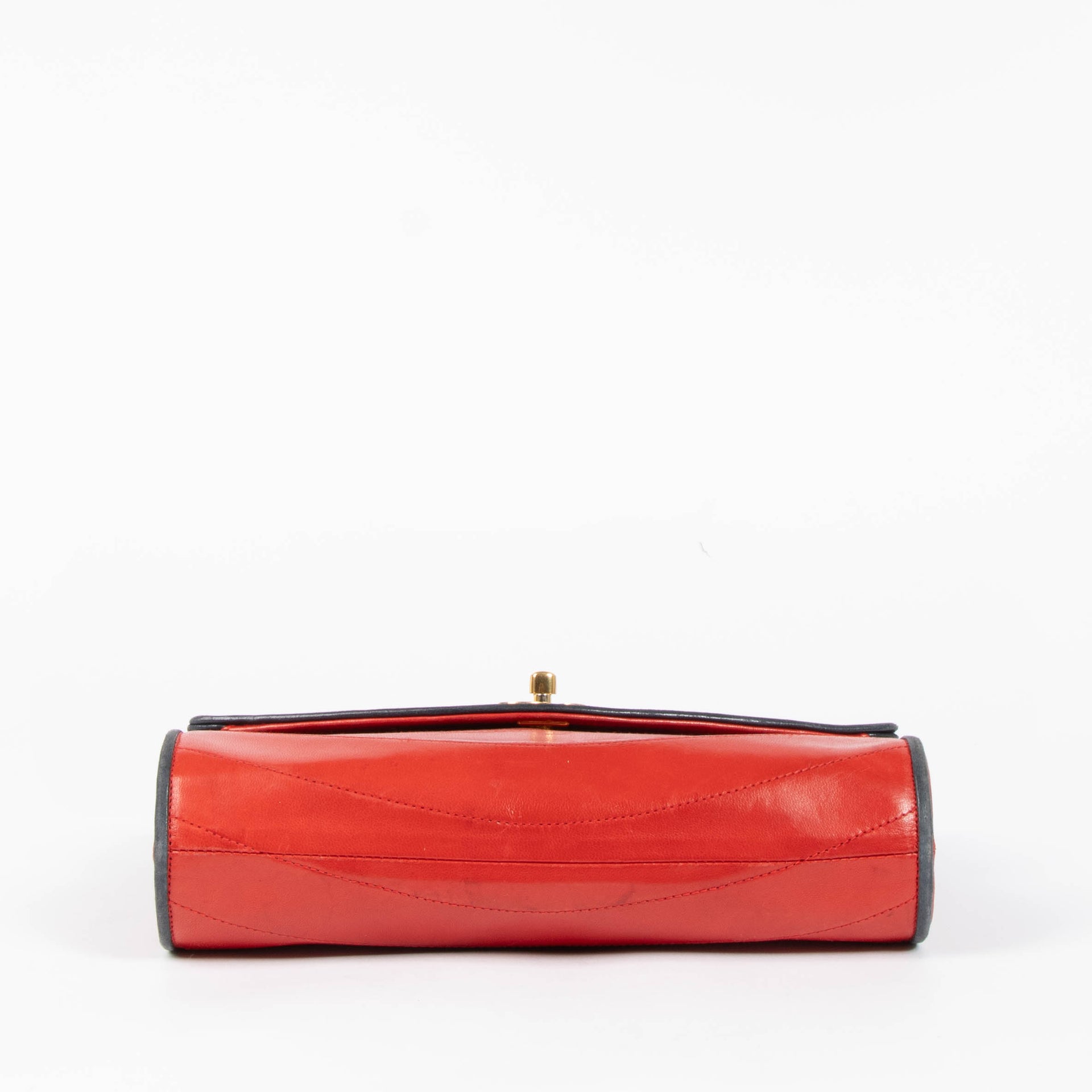 Chanel Red Vintage Flap Bag
