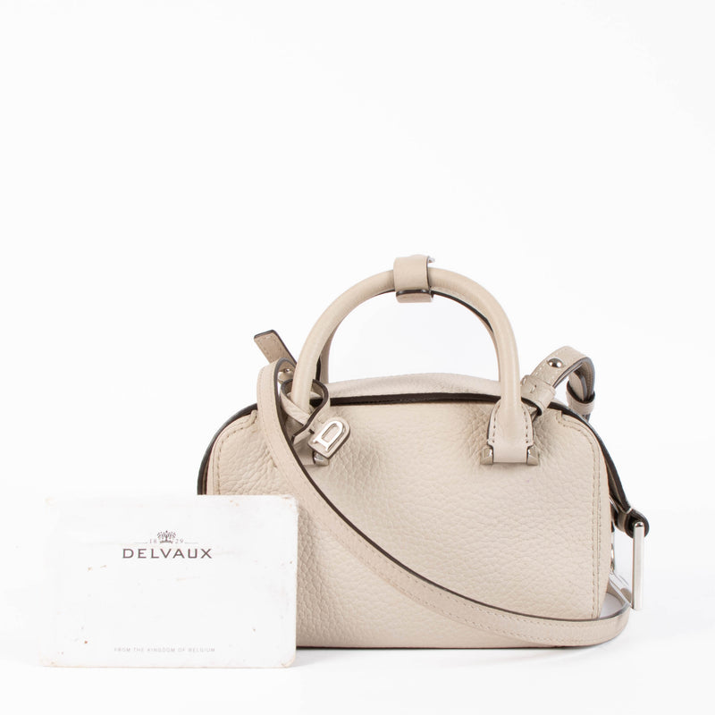 hop this 100% authentic Delvaux Taurillon Cool Box Nano Bag at Labellov.com