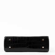 Shop this 100% authentic Delvaux Tempête Black Shiny Alligator Mini Bag at Labellov.com