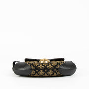 Shop this 100% authentic Fendi Black/Gold Ricami Strass Bag at Labellov.com