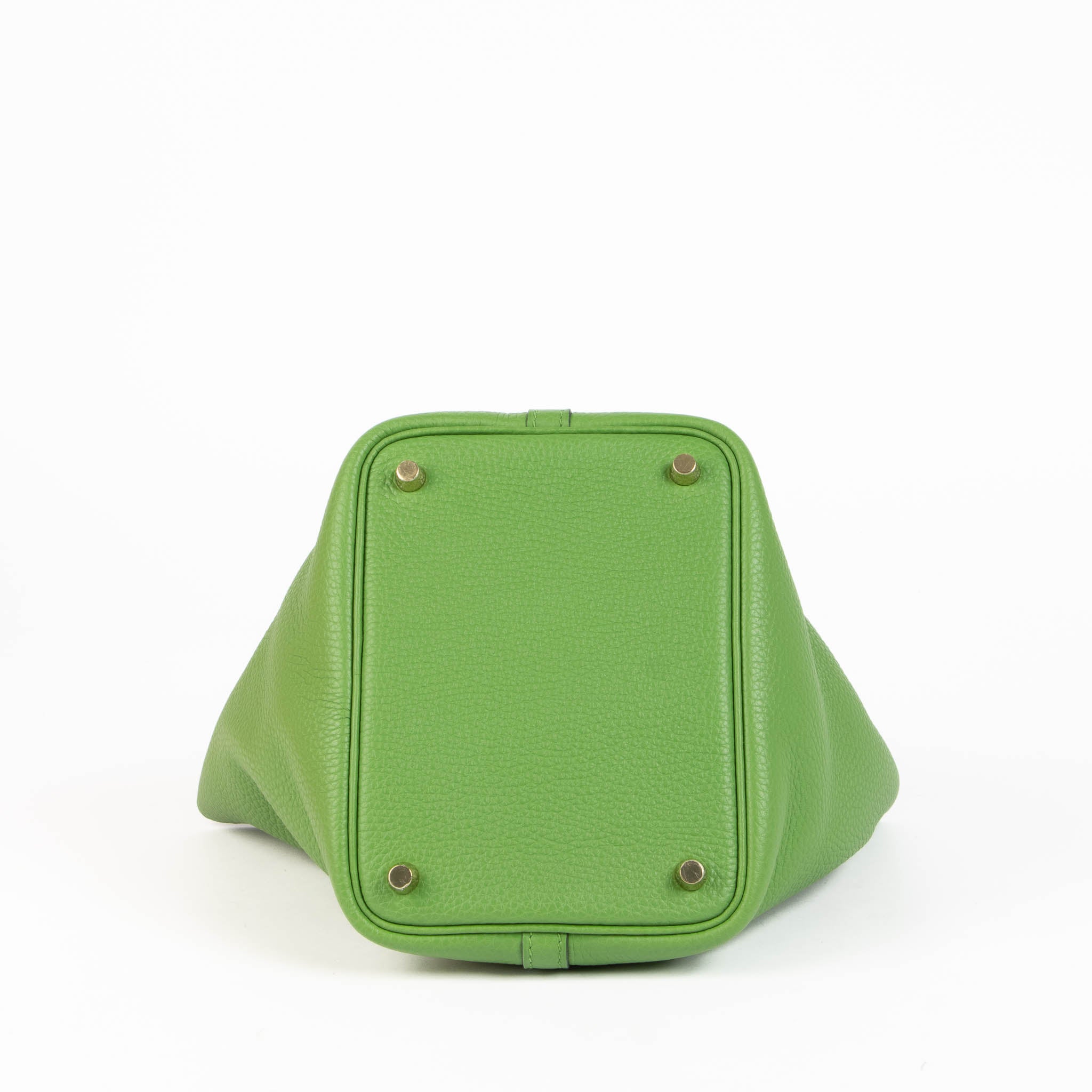 Hermès Picotin Lock 18 Vert Yucca Clemence GHW – Labellov
