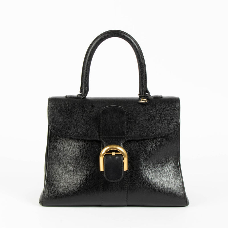Shop this authentic Delvaux Black Brillant MM bag pre-loved on Labellov.com