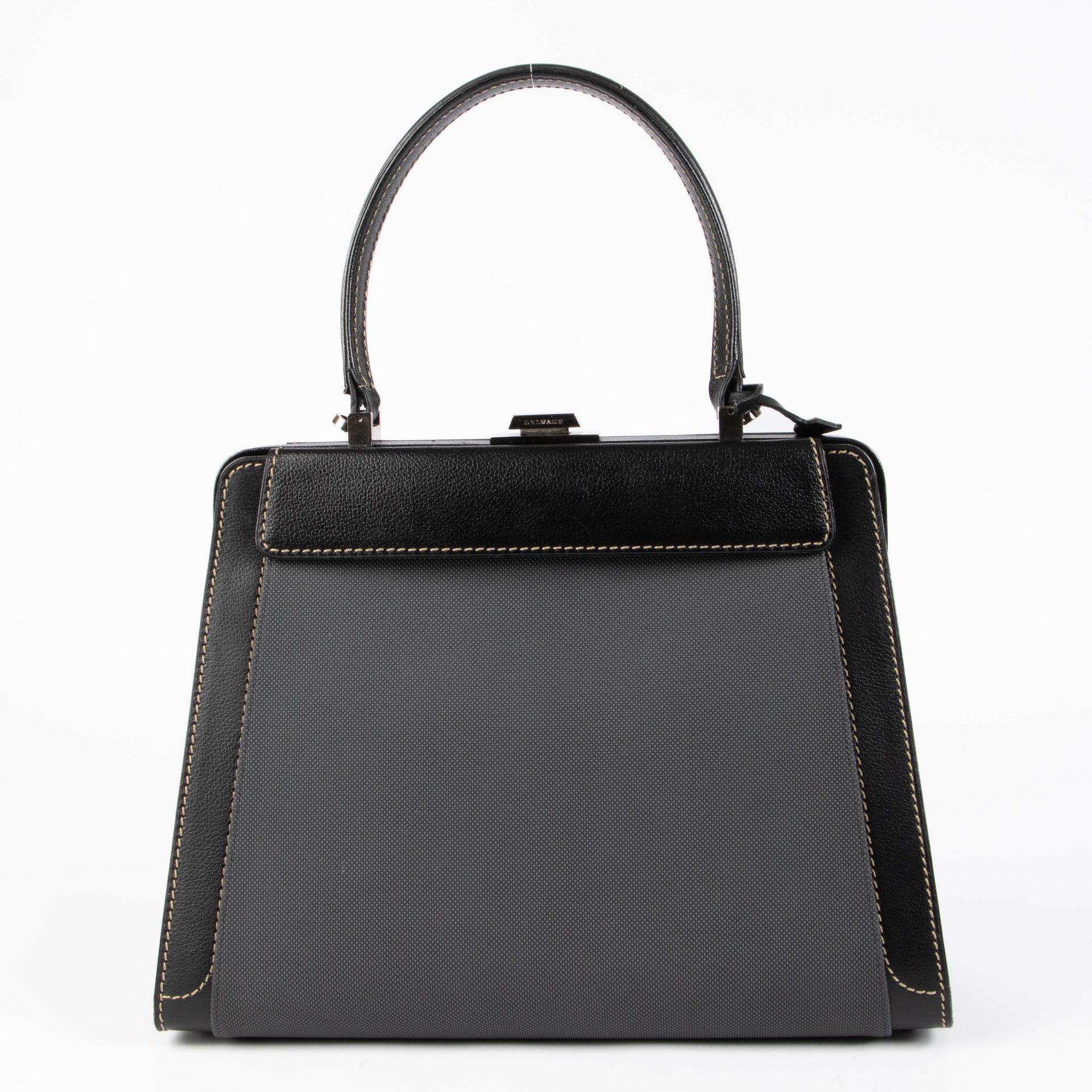 Delvaux Black Illussion Top handle Bag