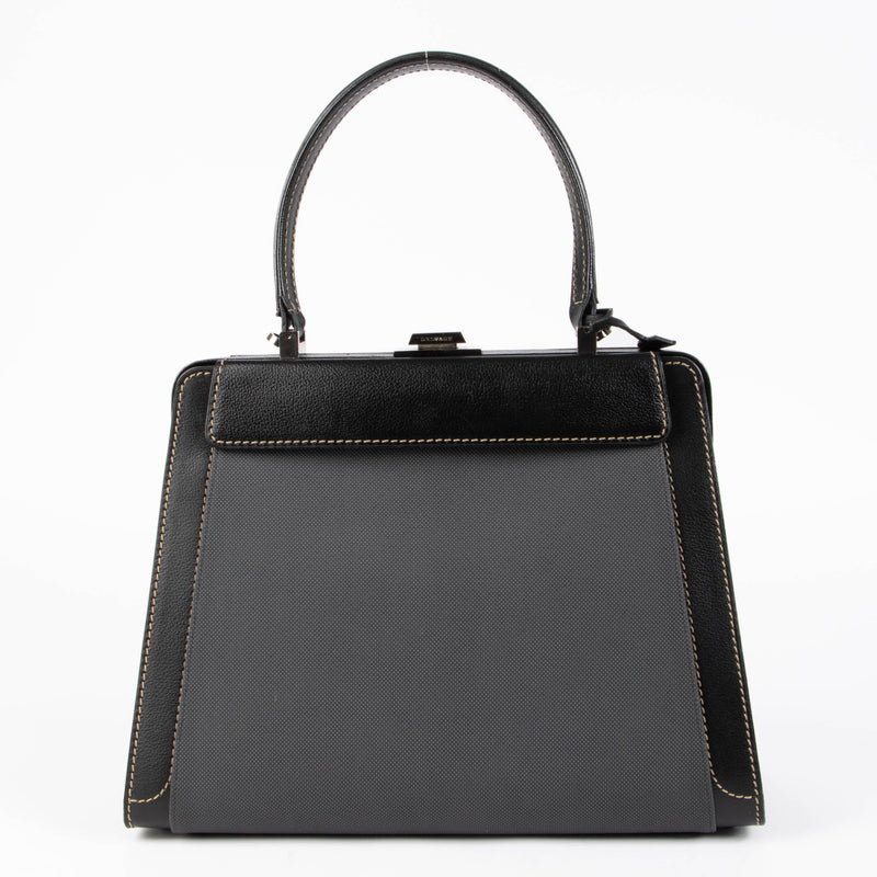 Delvaux Black Illussion Top handle Bag