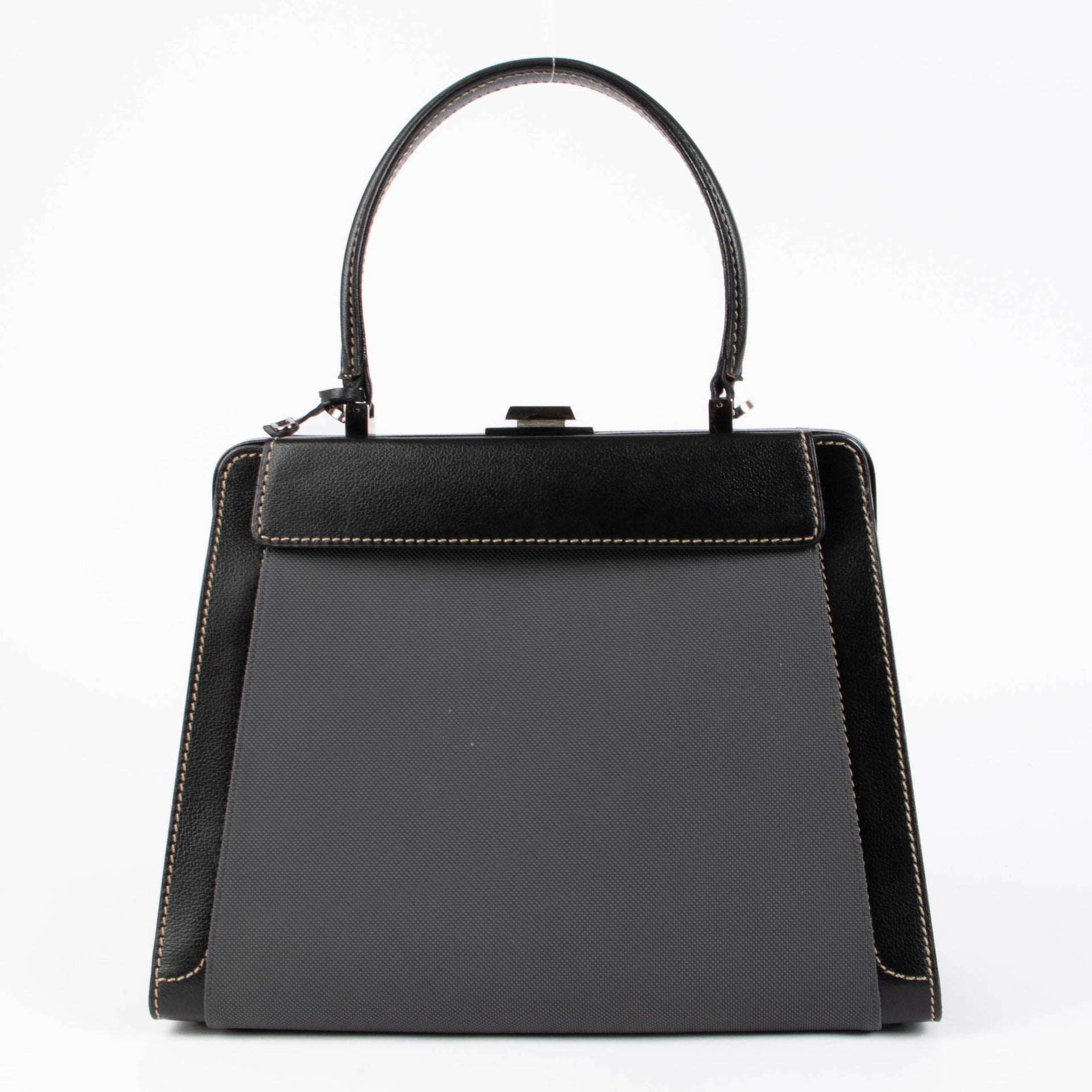 Delvaux Black Illussion Top handle Bag