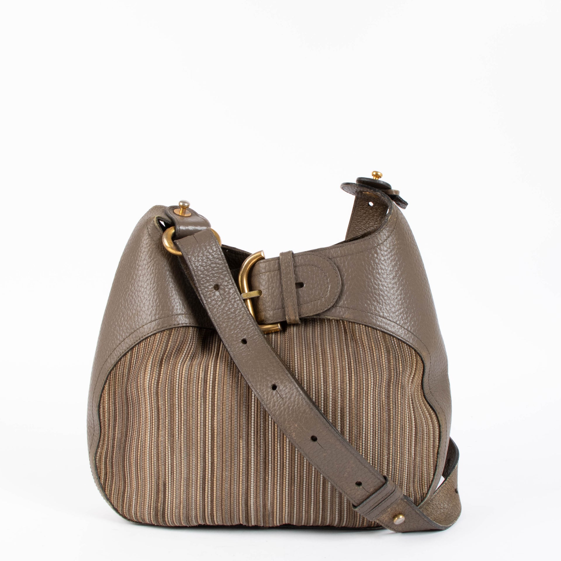 Shop this 100% authentic Delvaux Souverain Toile de Cuir Bag at Labellov.com