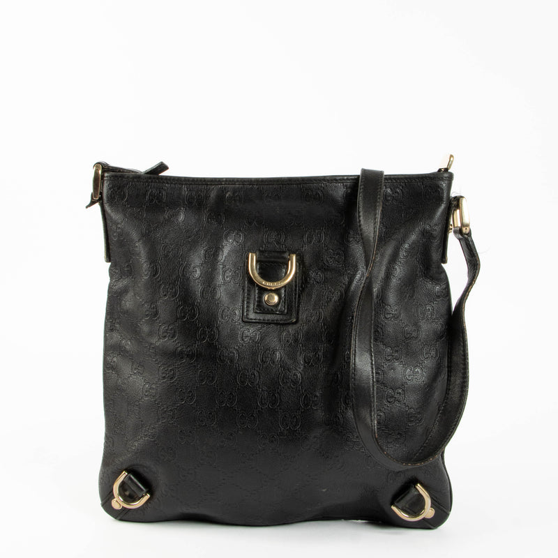 Shop this 100% authentic Gucci Black Guccissima Shoulder Bag at Labellov.com