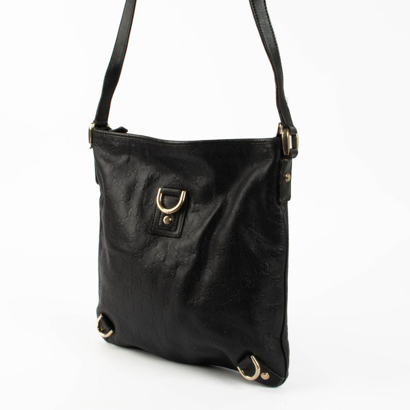Shop this 100% authentic Gucci Black Guccissima Shoulder Bag at Labellov.com