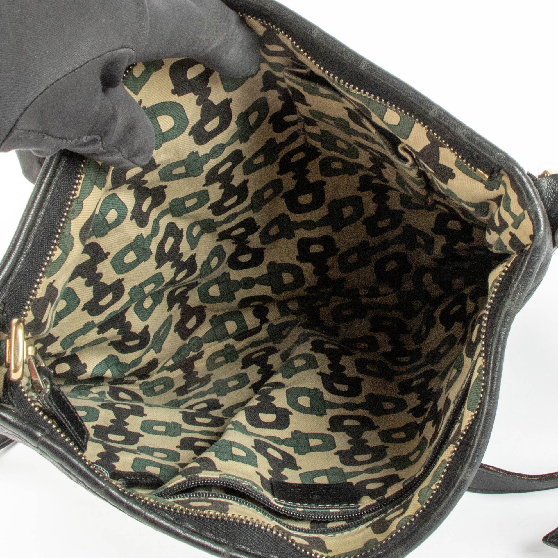 Gucci Black Guccissima Shoulder bag