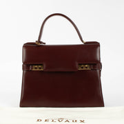 Shop this authentic Delvaux Brown Box Calf Vintage Tempête MM pre-loved on Labellov.com