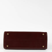 Shop this authentic Delvaux Brown Box Calf Vintage Tempête MM pre-loved on Labellov.com