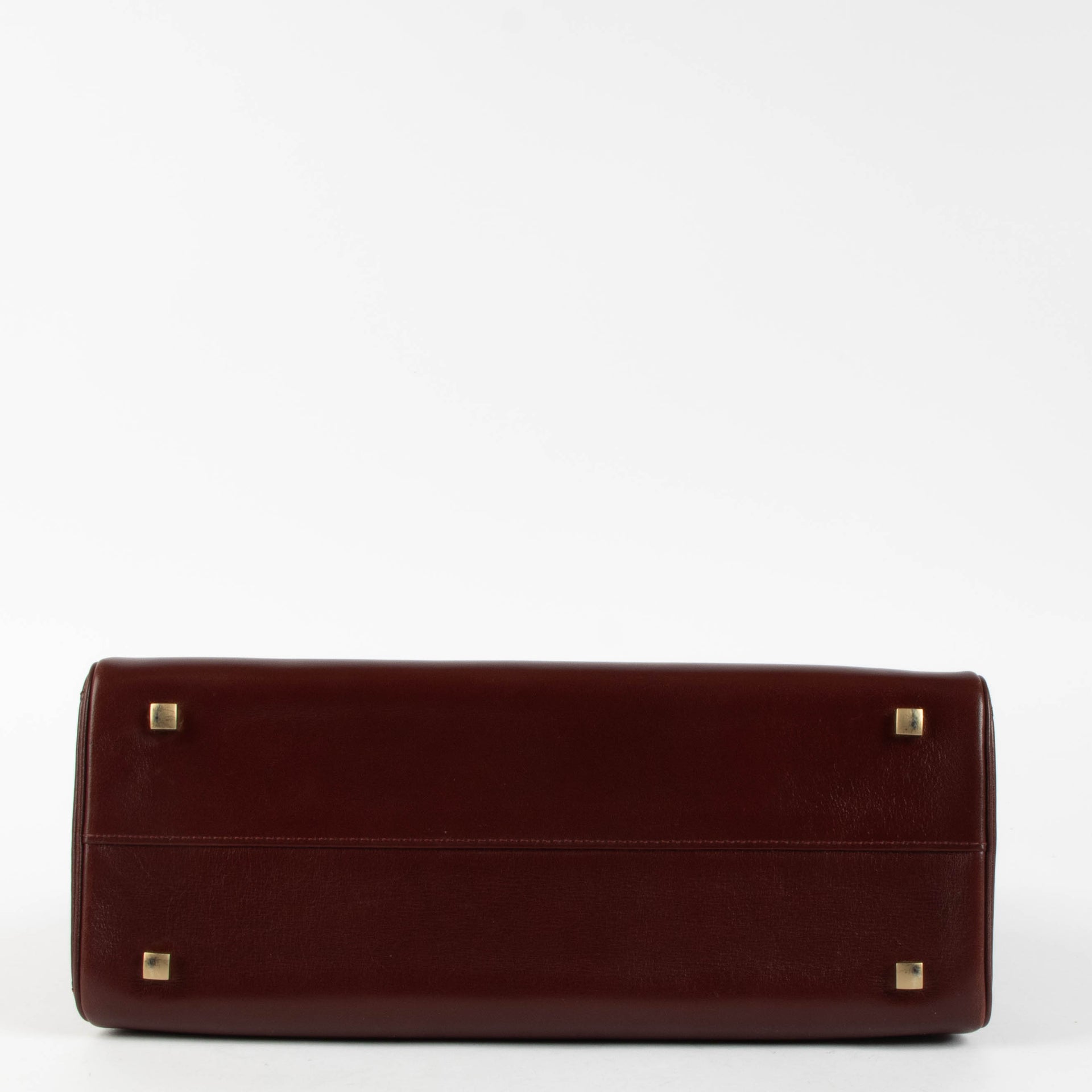 Shop this authentic Delvaux Brown Box Calf Vintage Tempête MM pre-loved on Labellov.com