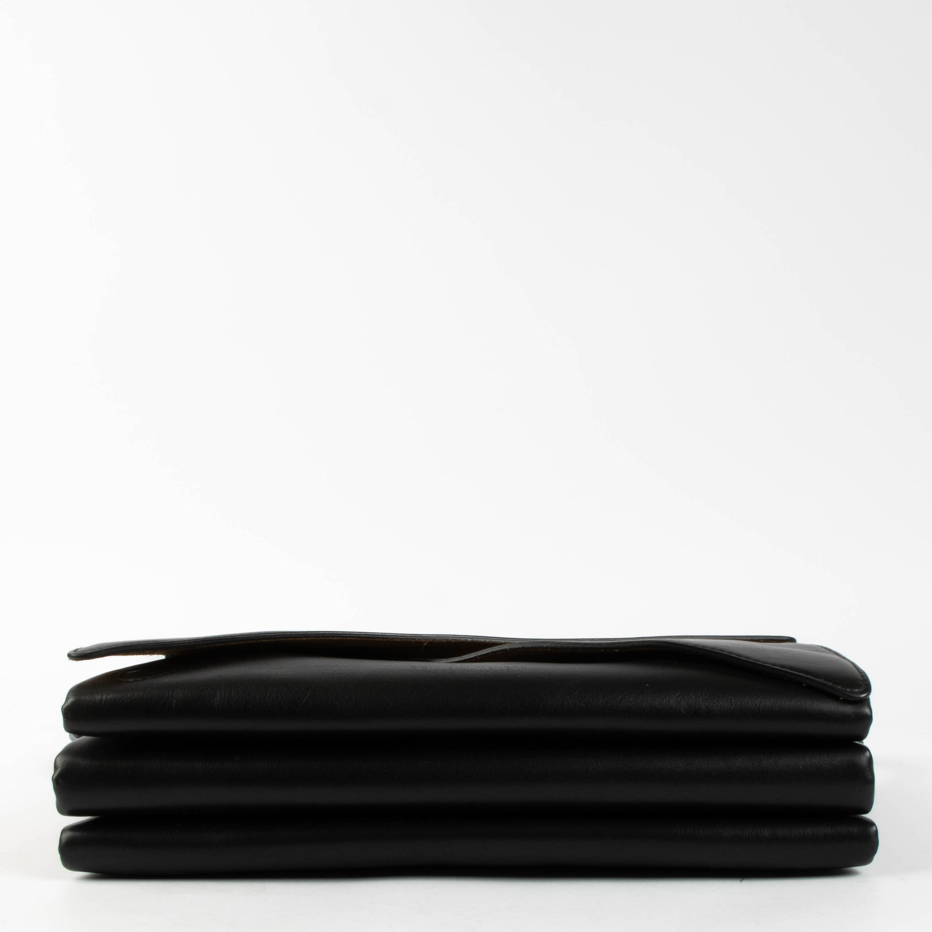 Shop this 100% authentic Bottega Veneta Black Envelope Bag at Labellov.com