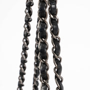 Shop the authentic Chanel Black Medium Lambskin Flap Bag RHW second hand on Labellov.com