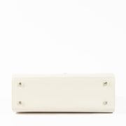 Shop the authentic Delvaux White Box Calf Poussiere d'Eoiles Tempête MM second hand on Labellov.com