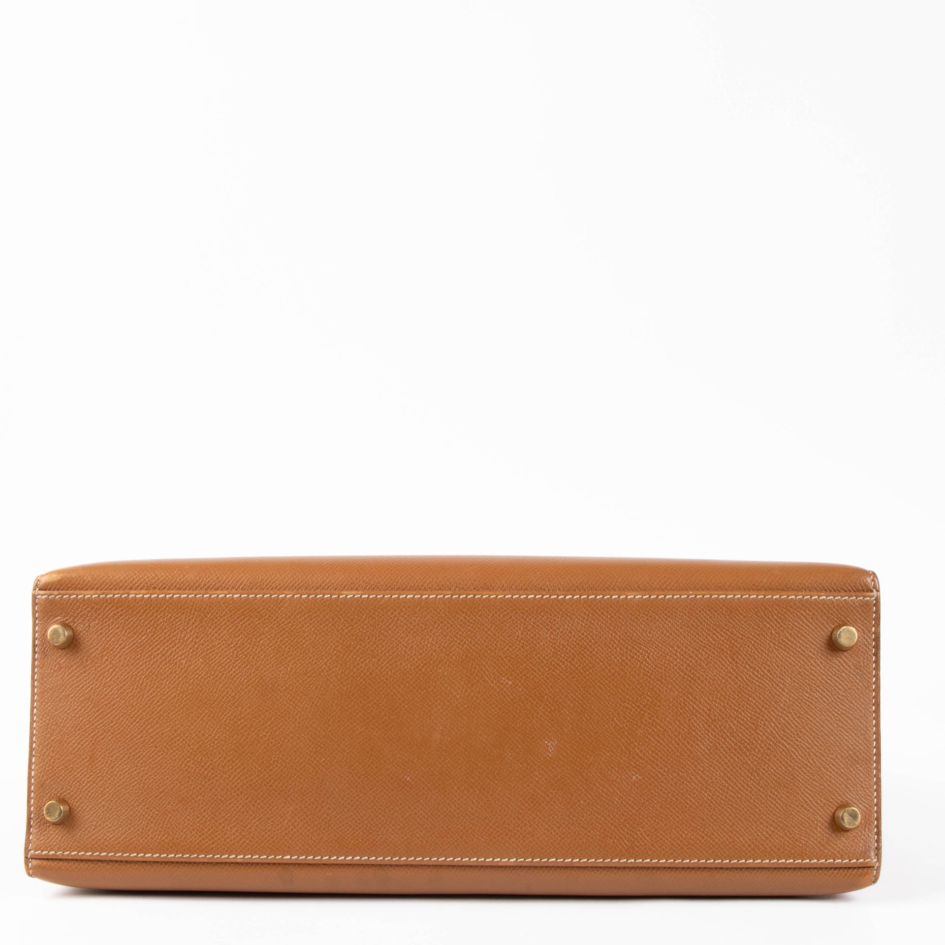 Hermes Kelly 35 Gold Courchevel GHW