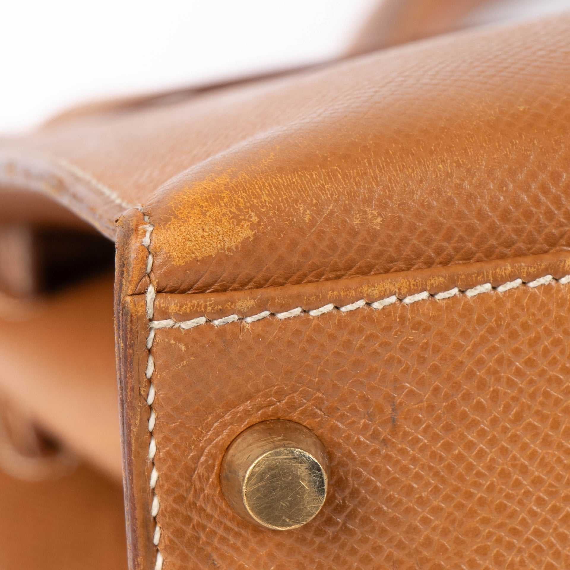 Hermes Kelly 35 Gold Courchevel GHW