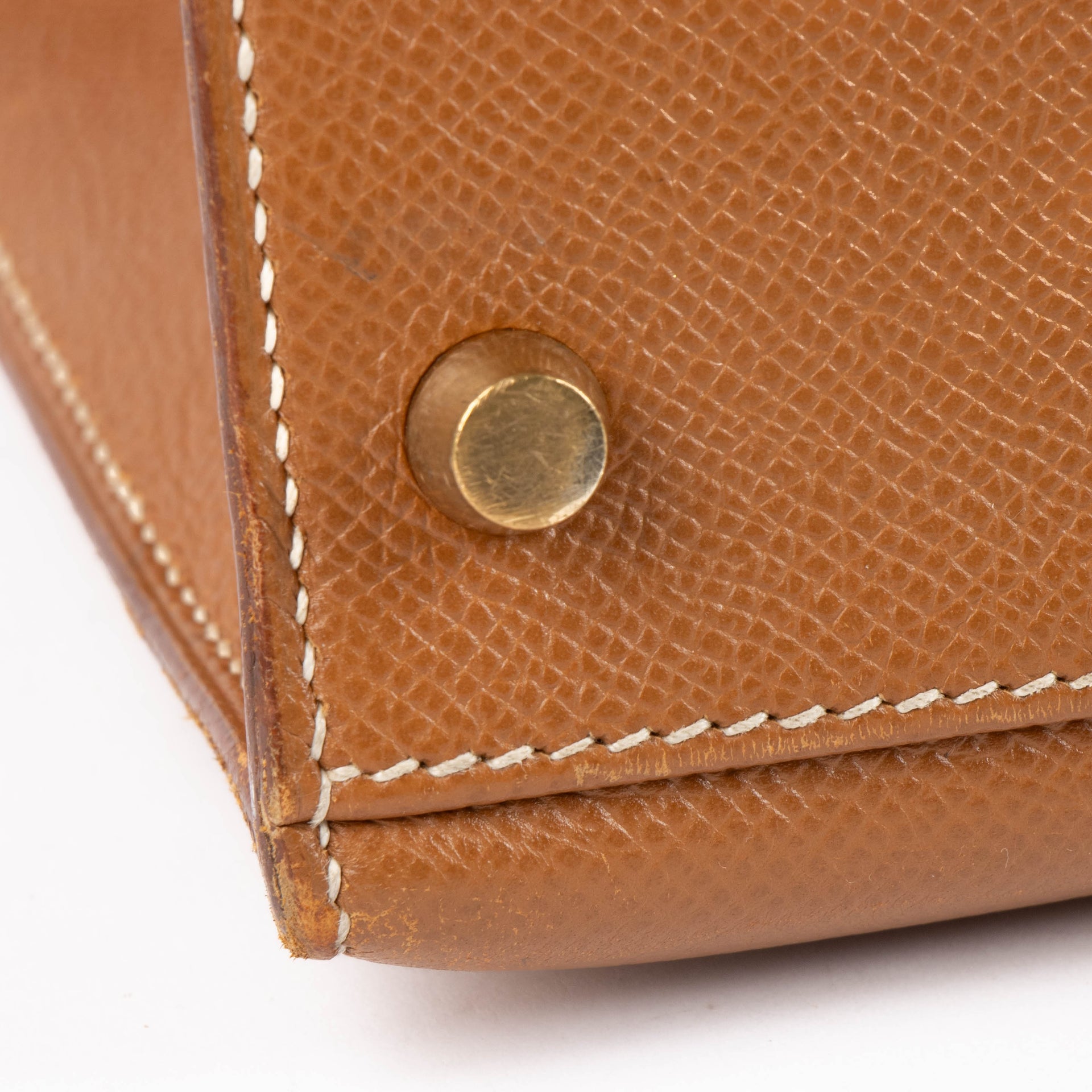 Hermes Kelly 35 Gold Courchevel GHW
