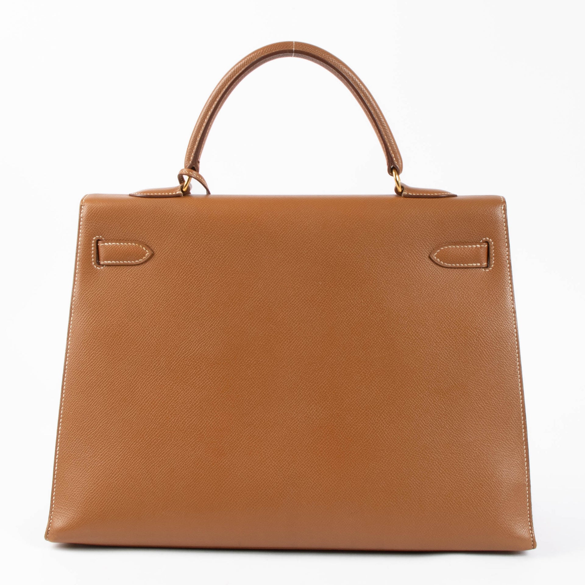 Hermes Kelly 35 Gold Courchevel GHW