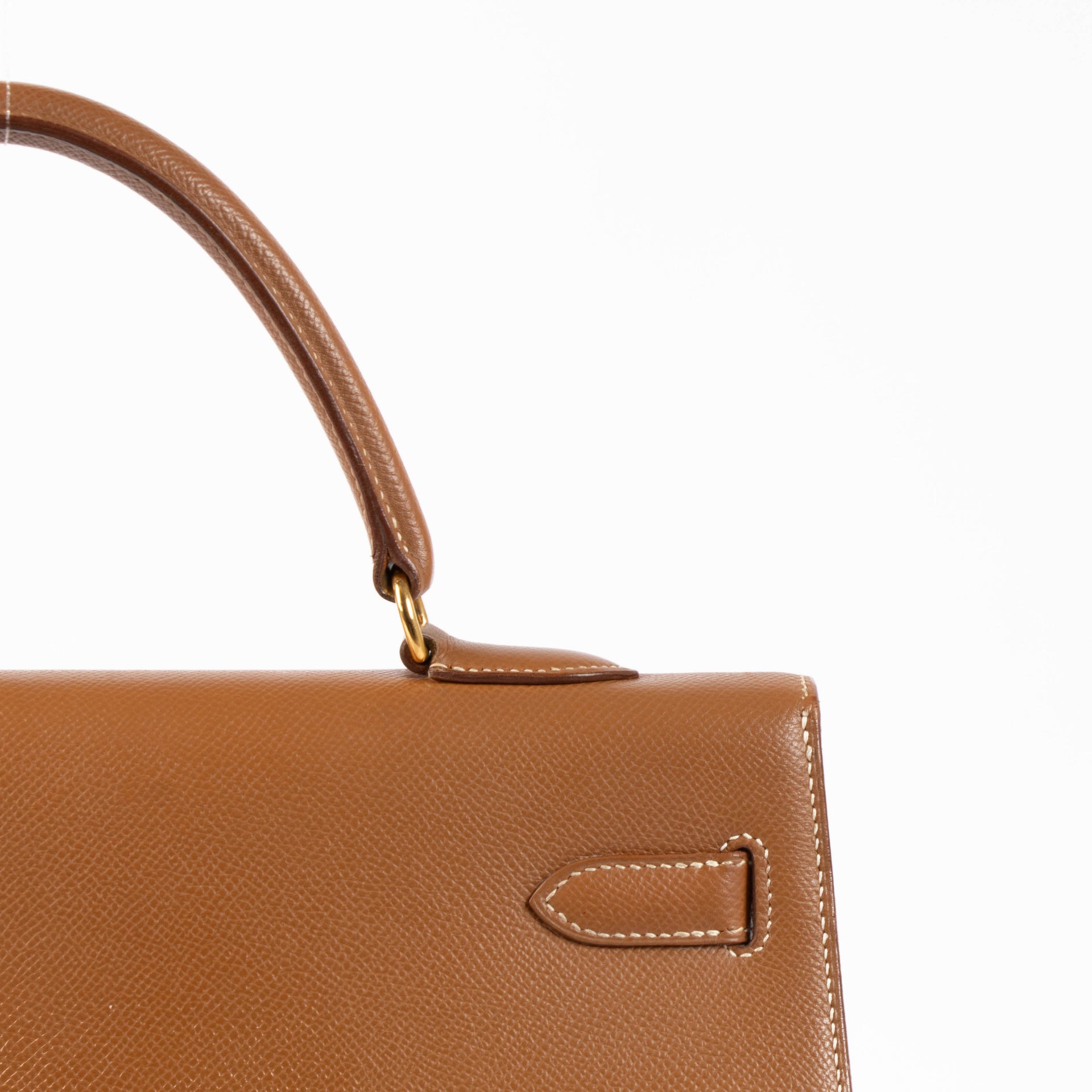 Hermes Kelly 35 Gold Courchevel GHW