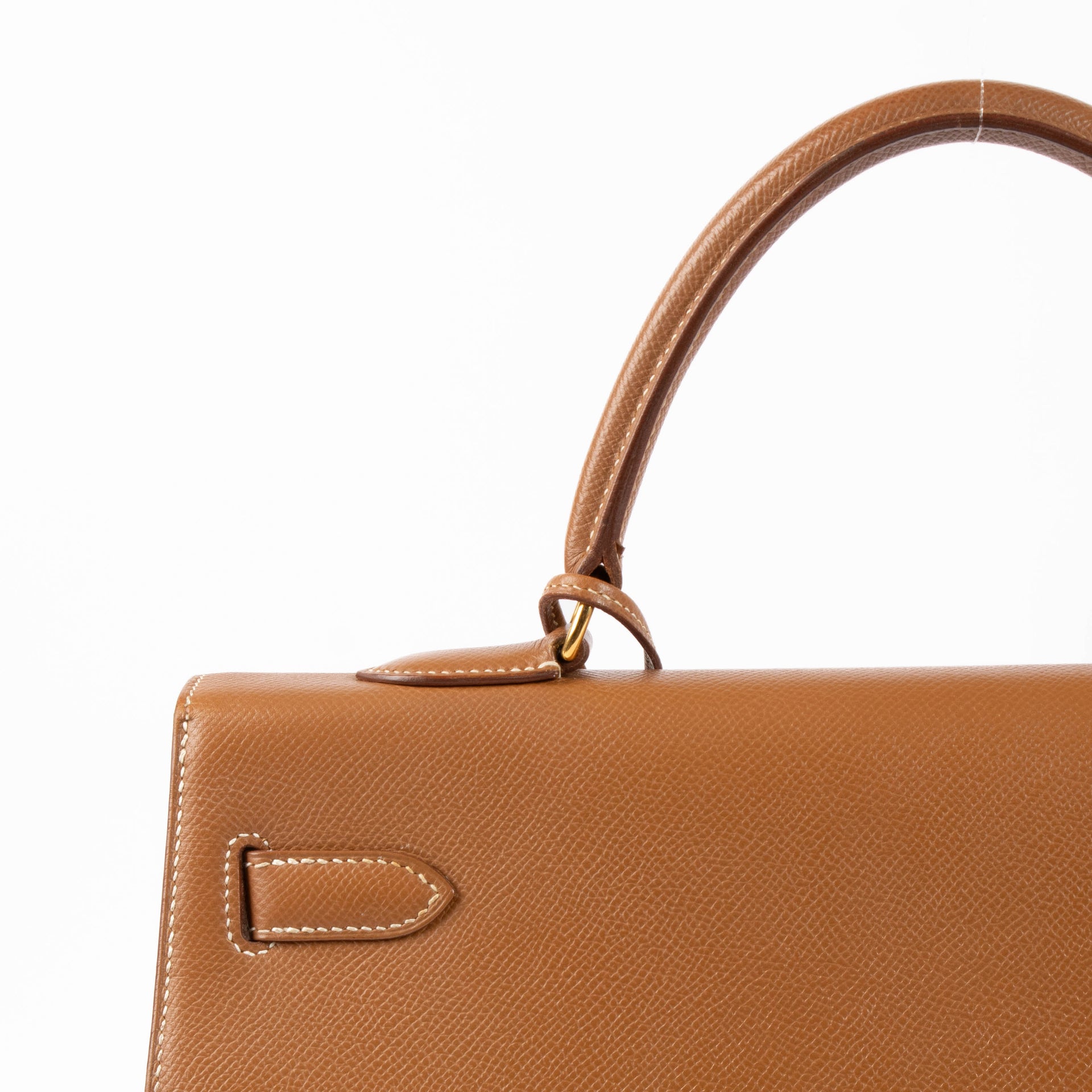 Hermes Kelly 35 Gold Courchevel GHW