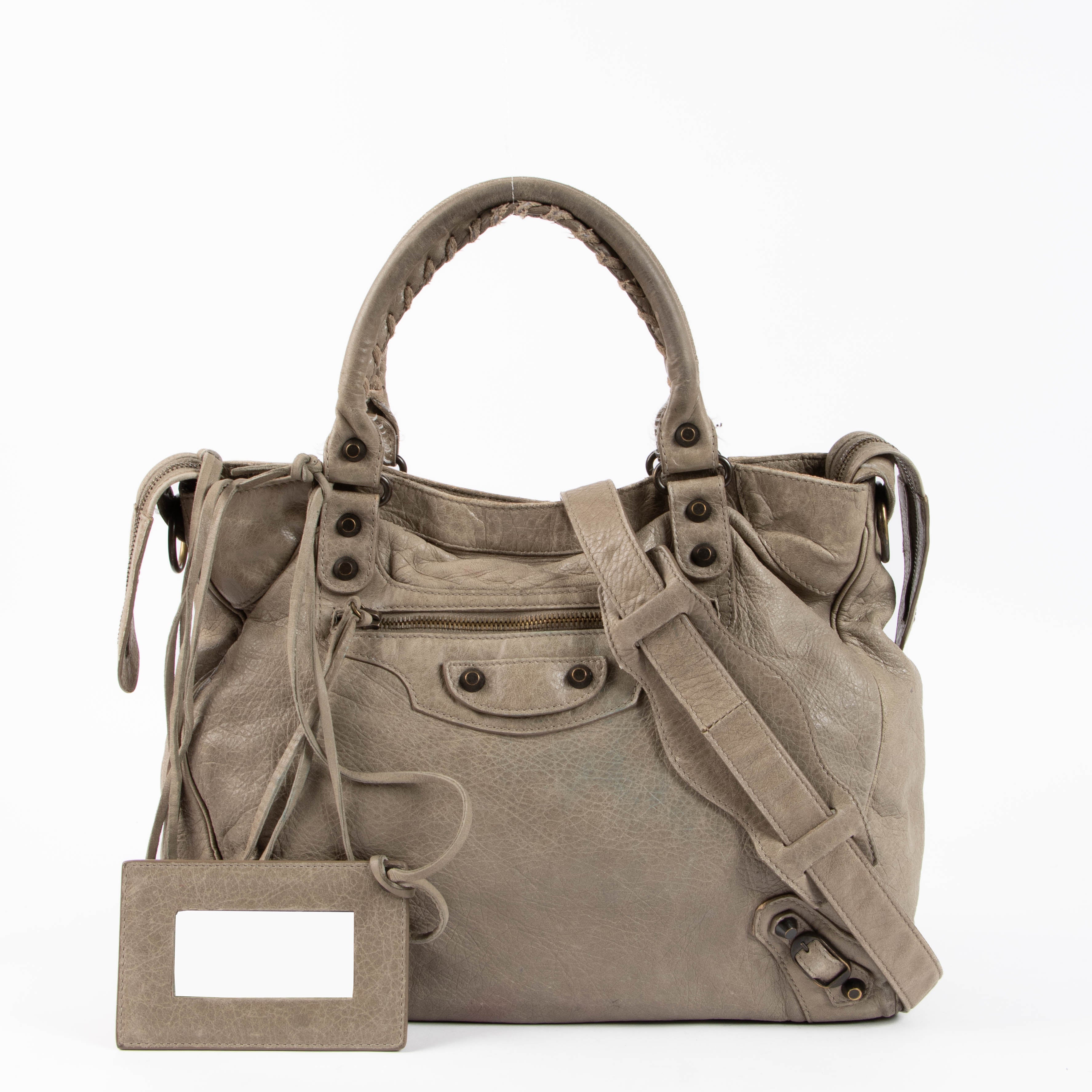 Balenciaga Grey Classic Velo Bag – Labellov