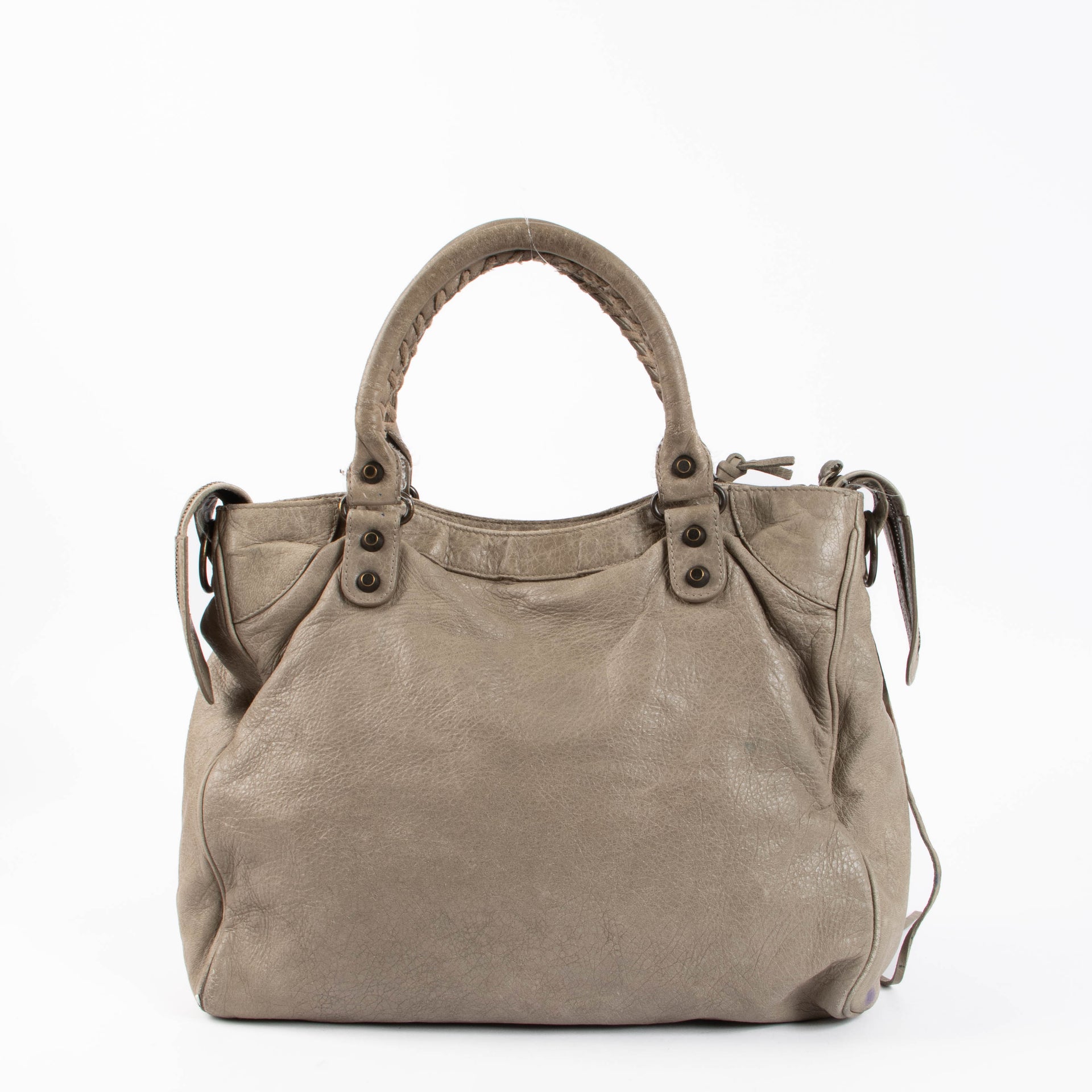 Balenciaga Grey Classic Velo Bag