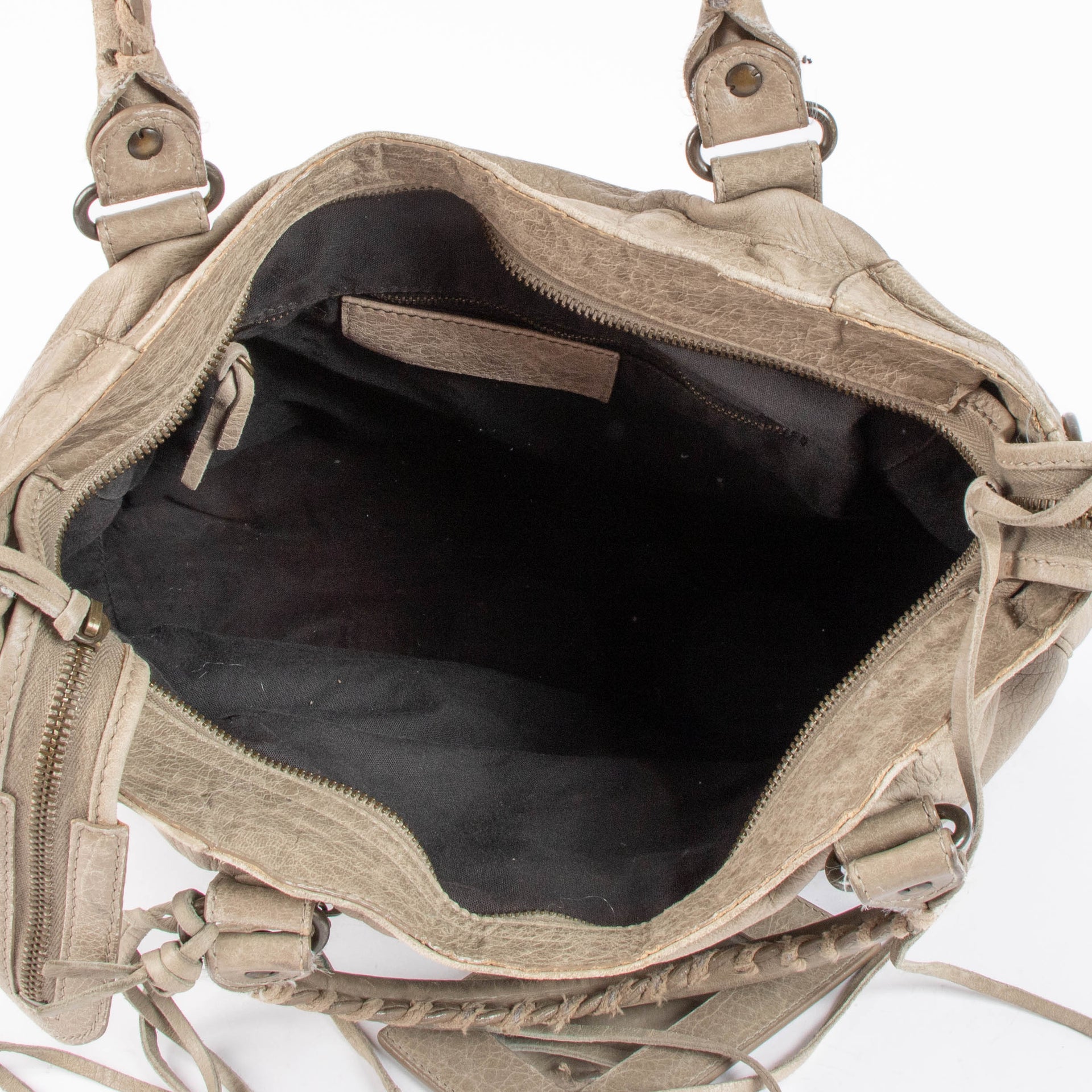 Balenciaga Grey Classic Velo Bag