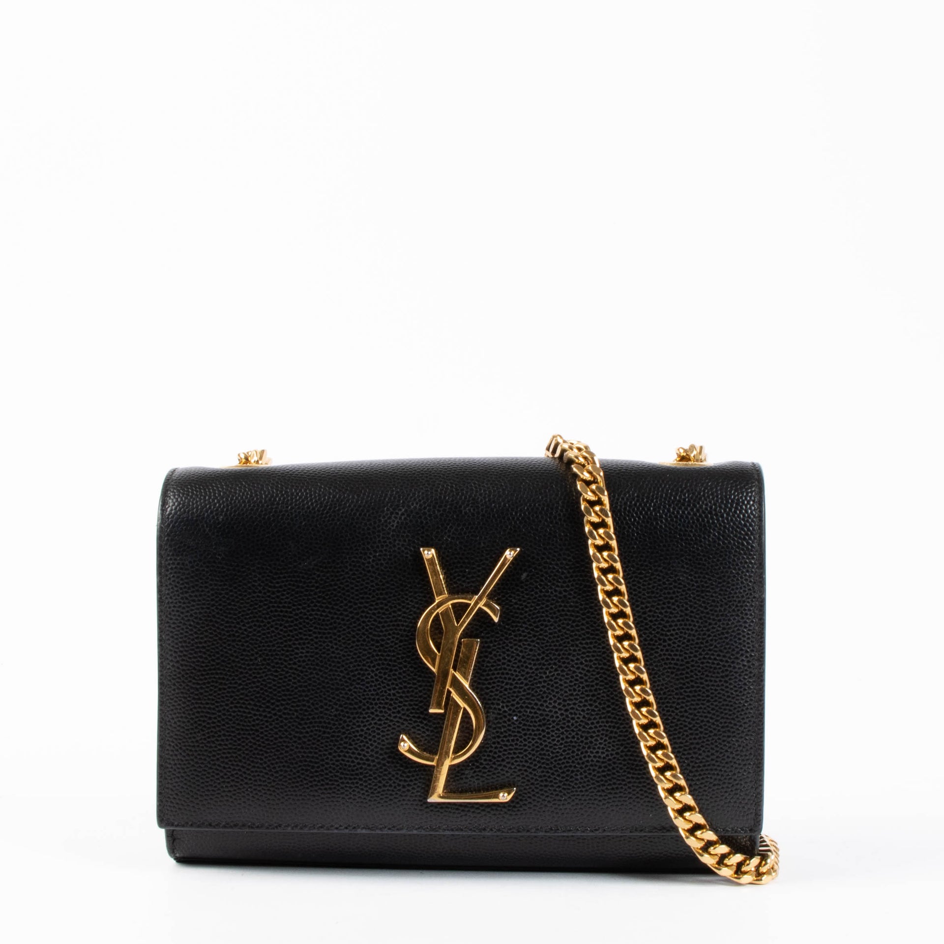 Shop this 100% authentic Saint Laurent Black Kate Small Bag at Labellov.com